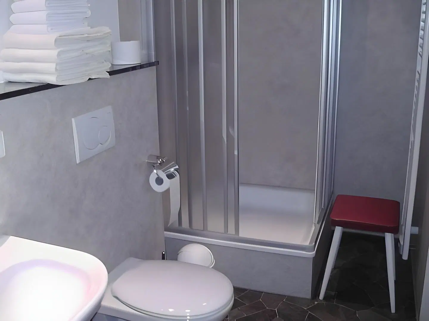 Bergseeblick Badezimmer