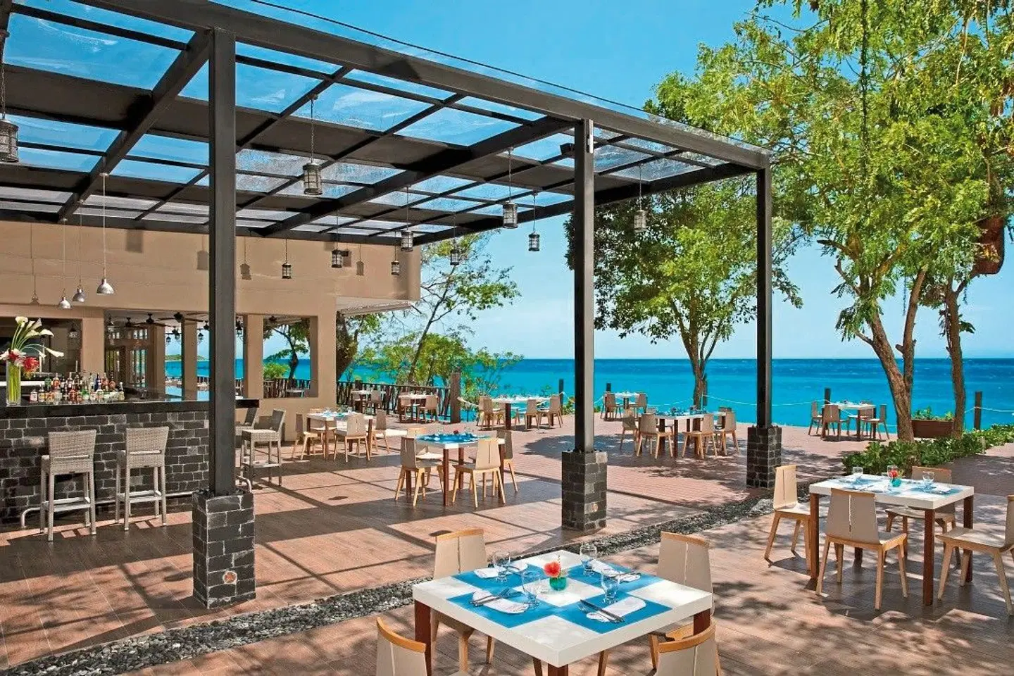 Dreams Cozumel Cape Resort & Spa Terrasse