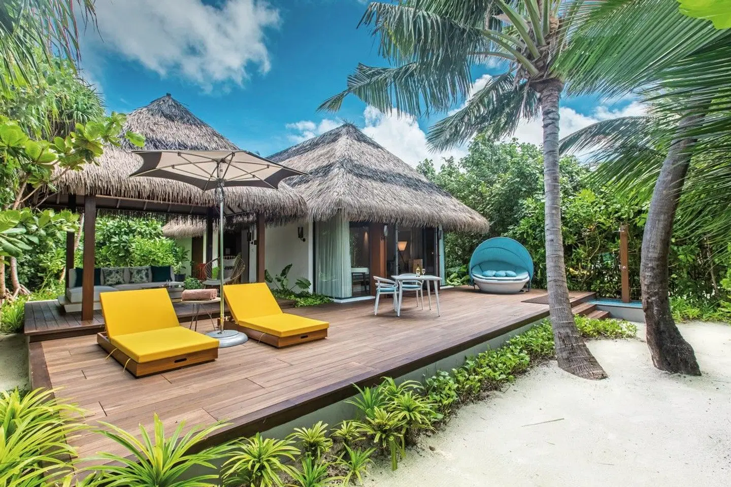 Pullmann Maldives Maamutaa Resort Garten