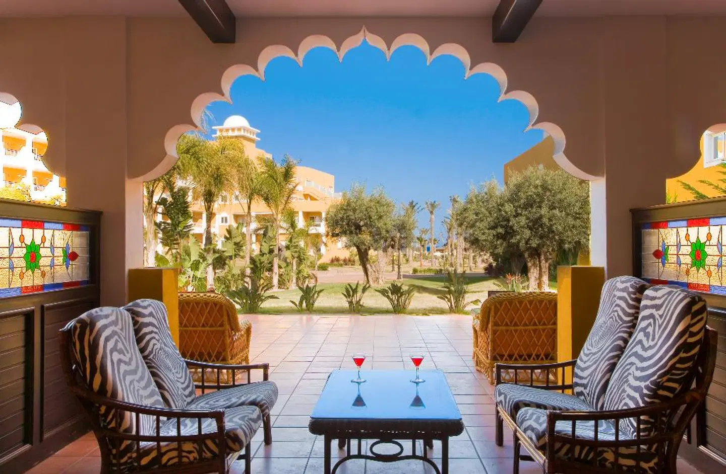 Zimbali Playa Spa Hotel Luxury Terrasse