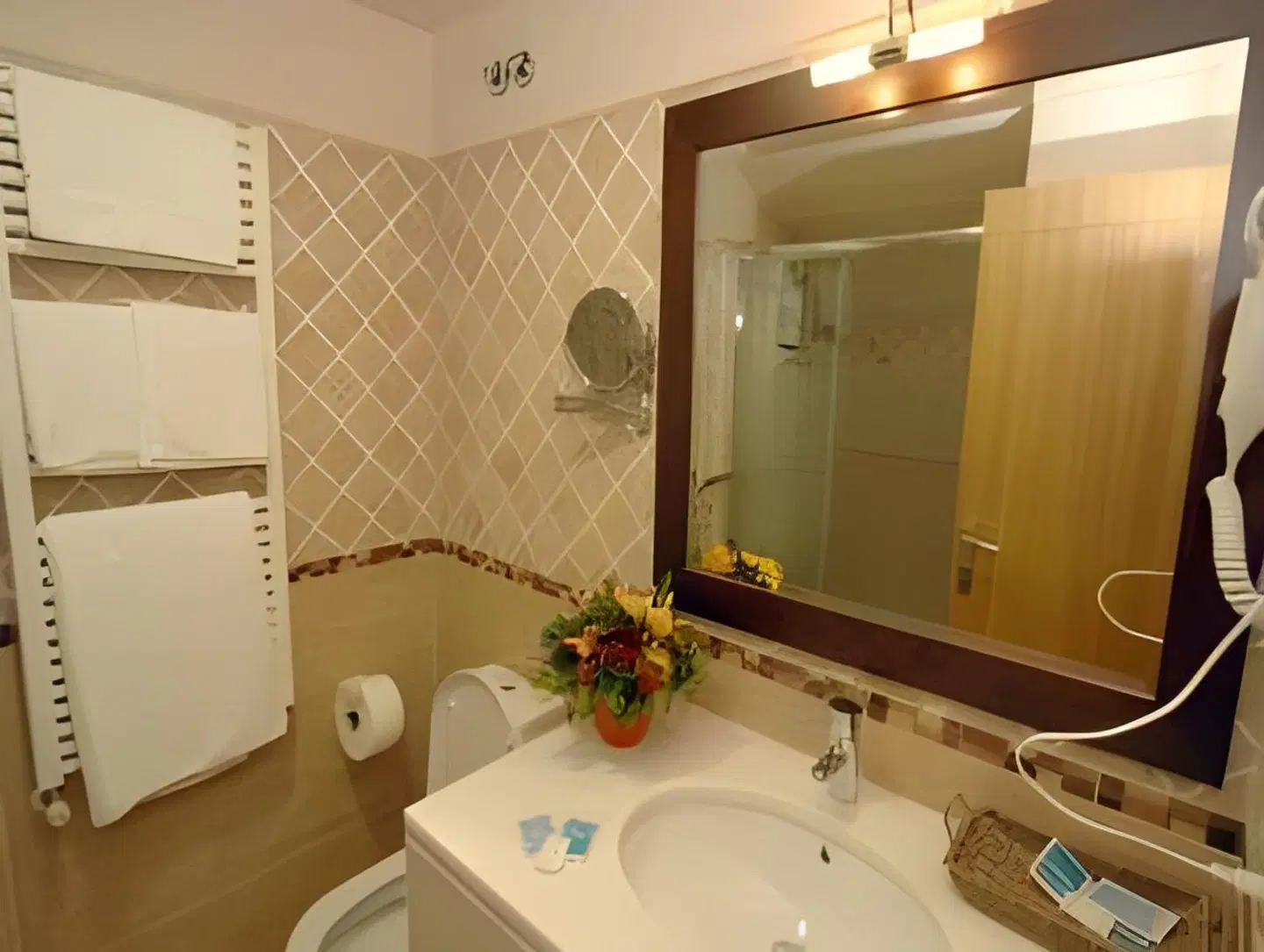 Hotel O Desvio Badezimmer