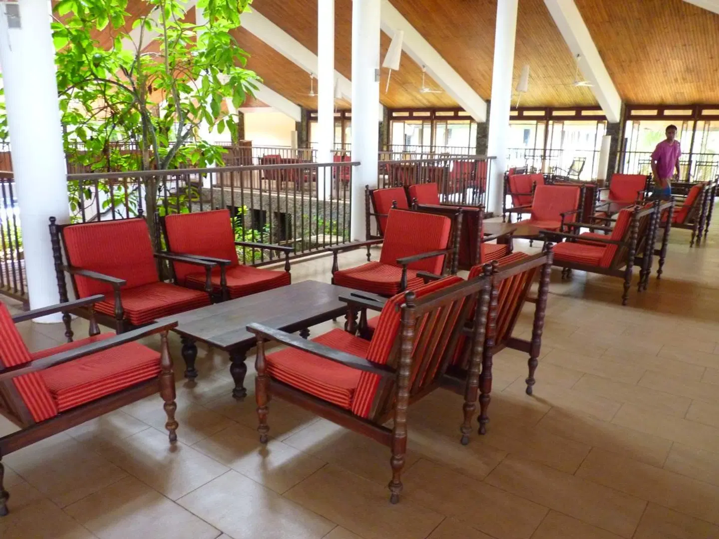 Koggala Beach Hotel Terrasse