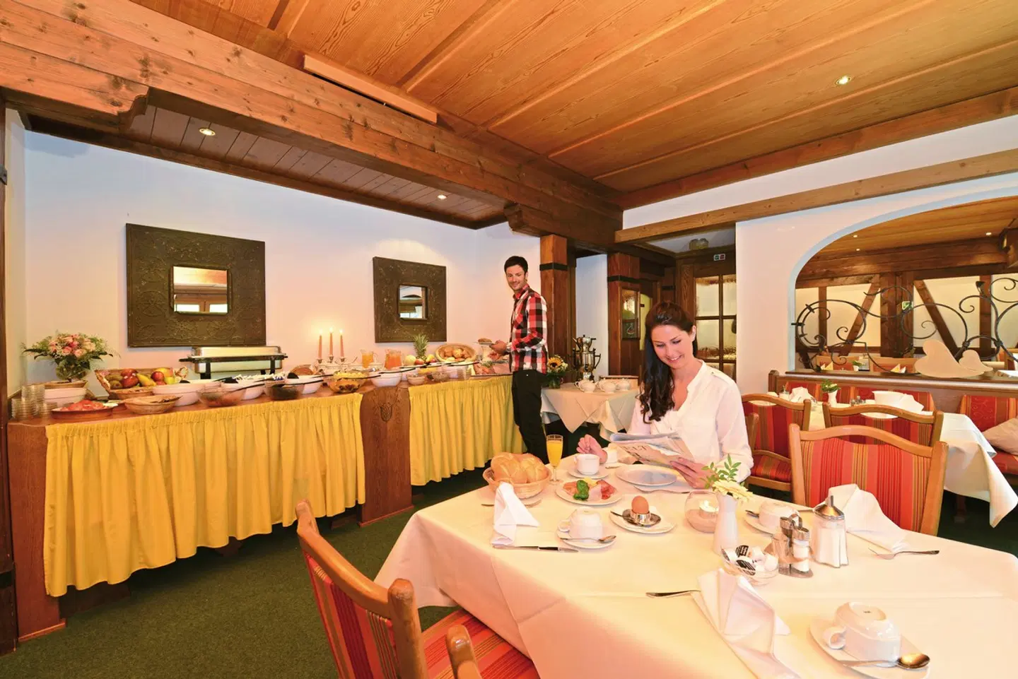 Familienhotel Kleinwalsertal Restaurant