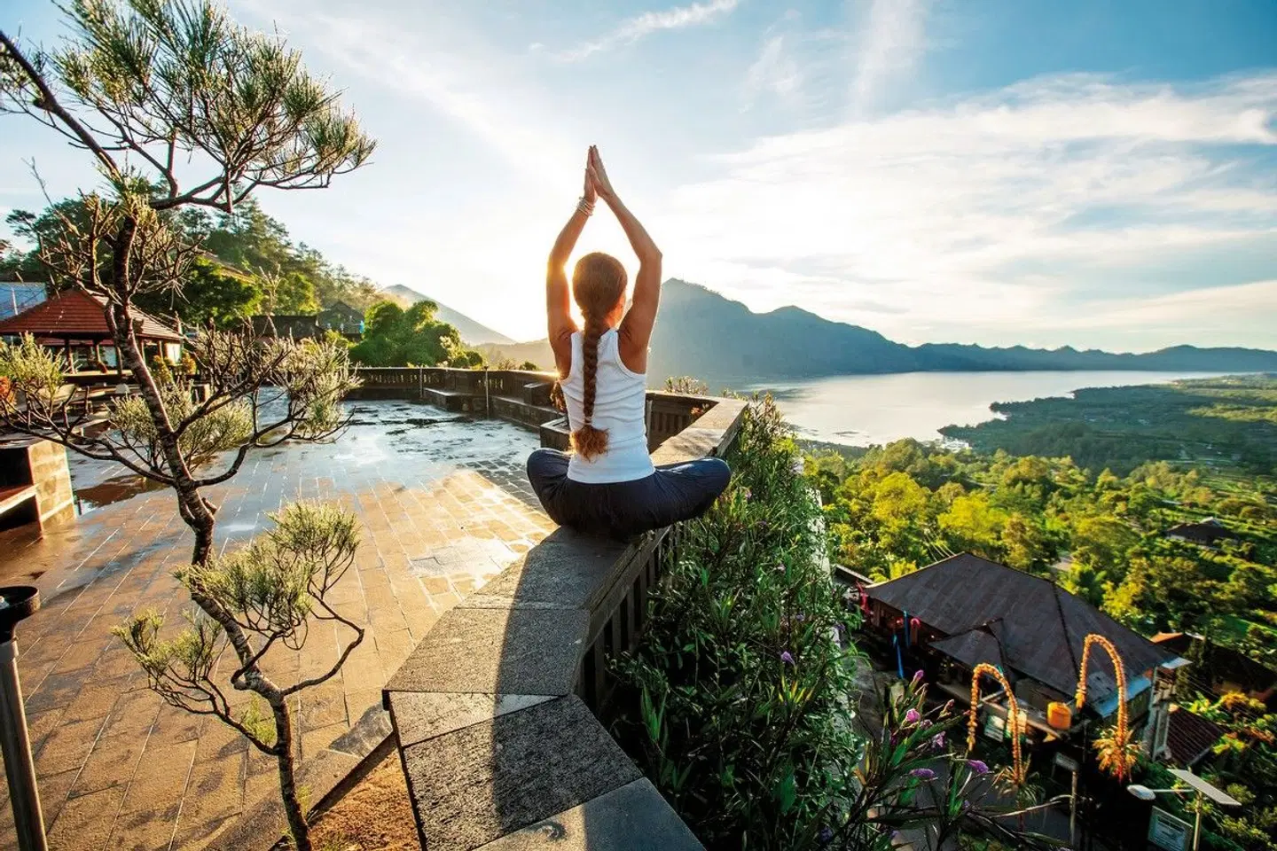 Bali zum Entschleunigen Terrasse