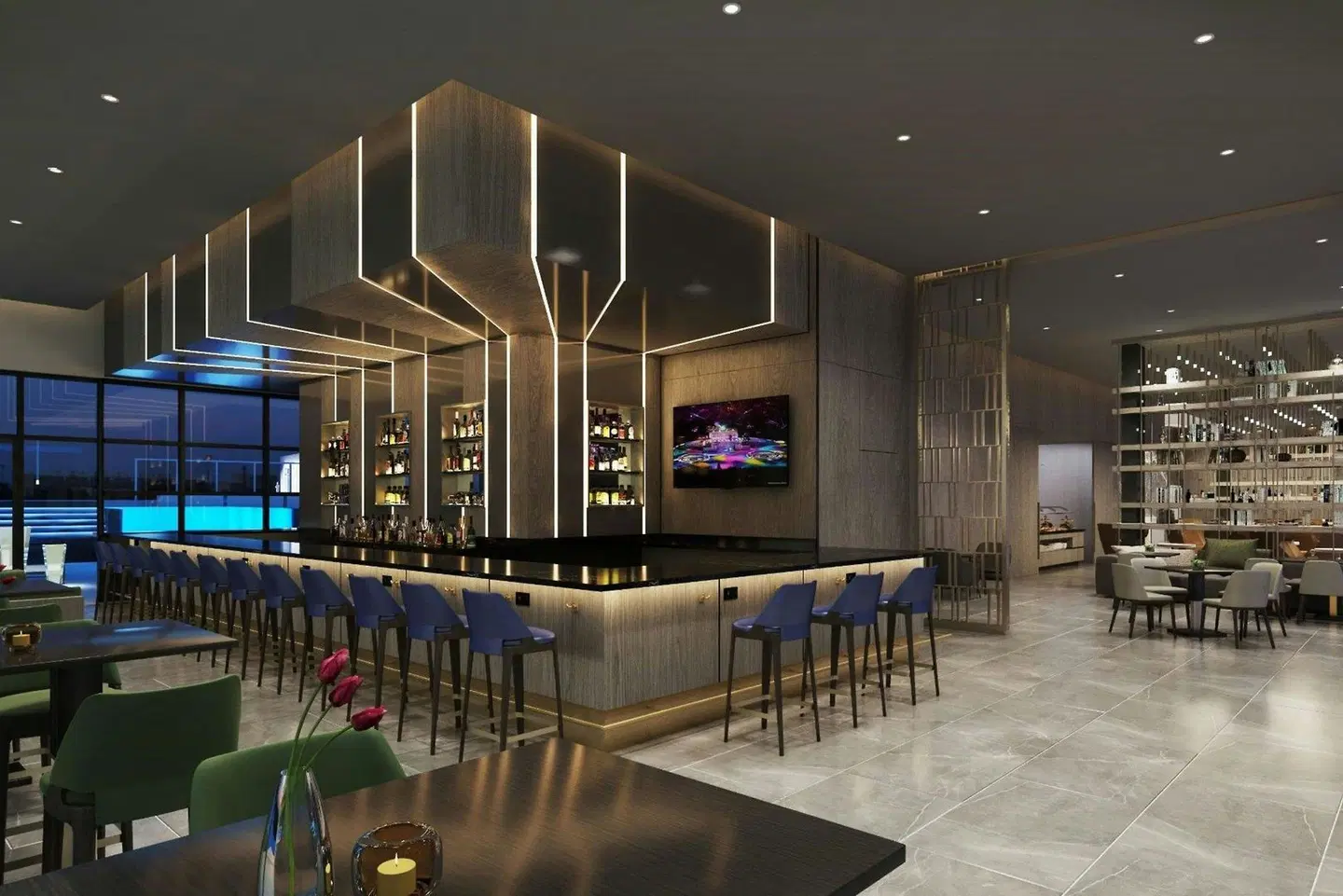 AC Hotel by Marriott Las Vegas Symphony Park Bar