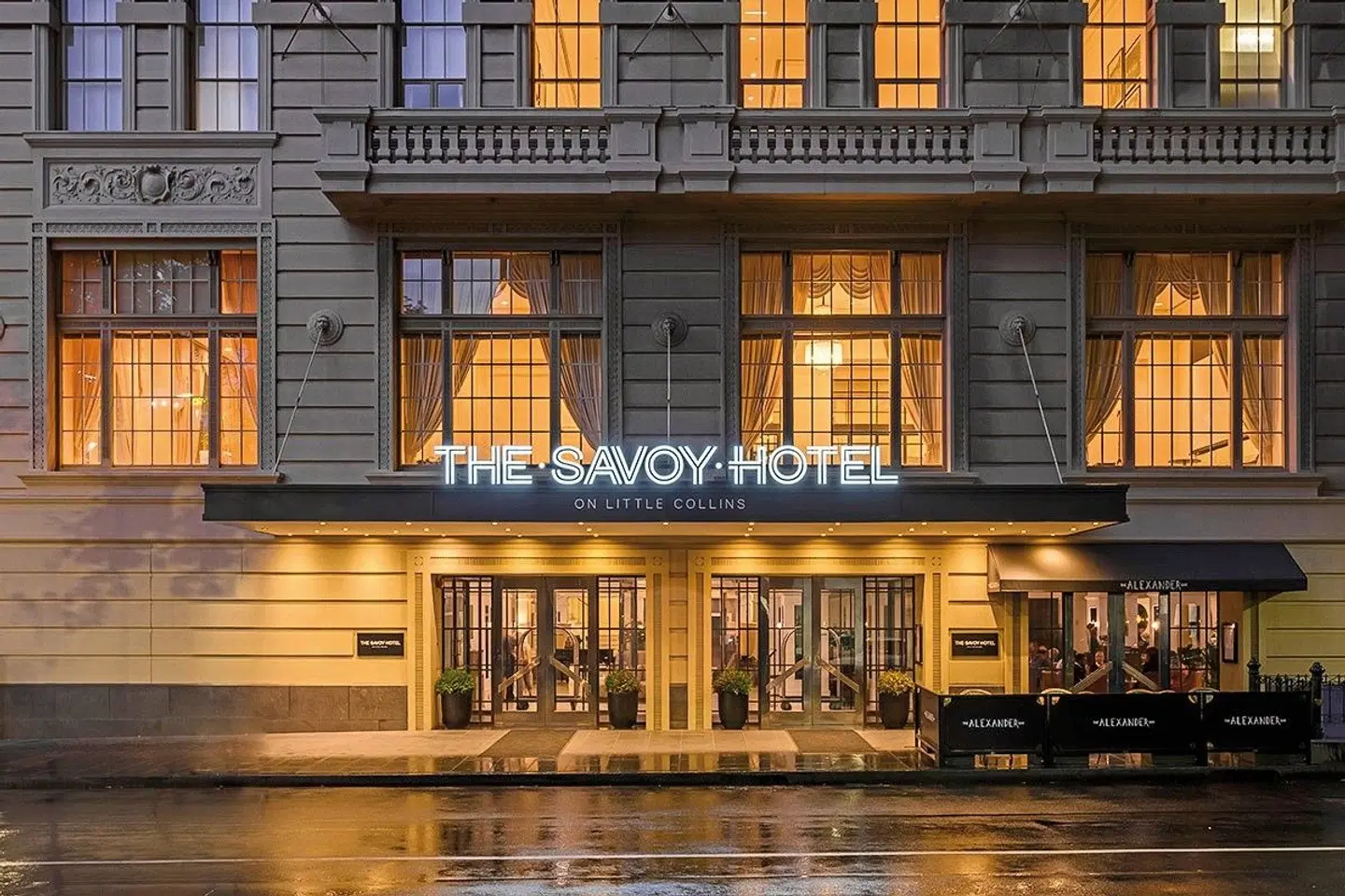 The Savoy Hotel on Little Collins EXTERIOR
