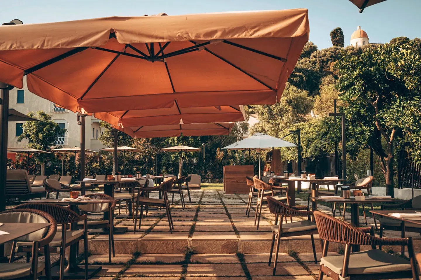 ananea Tropea Yachting Resort Terrasse