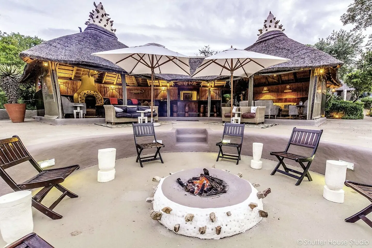 Amakhala Private Game Reserve Terrasse