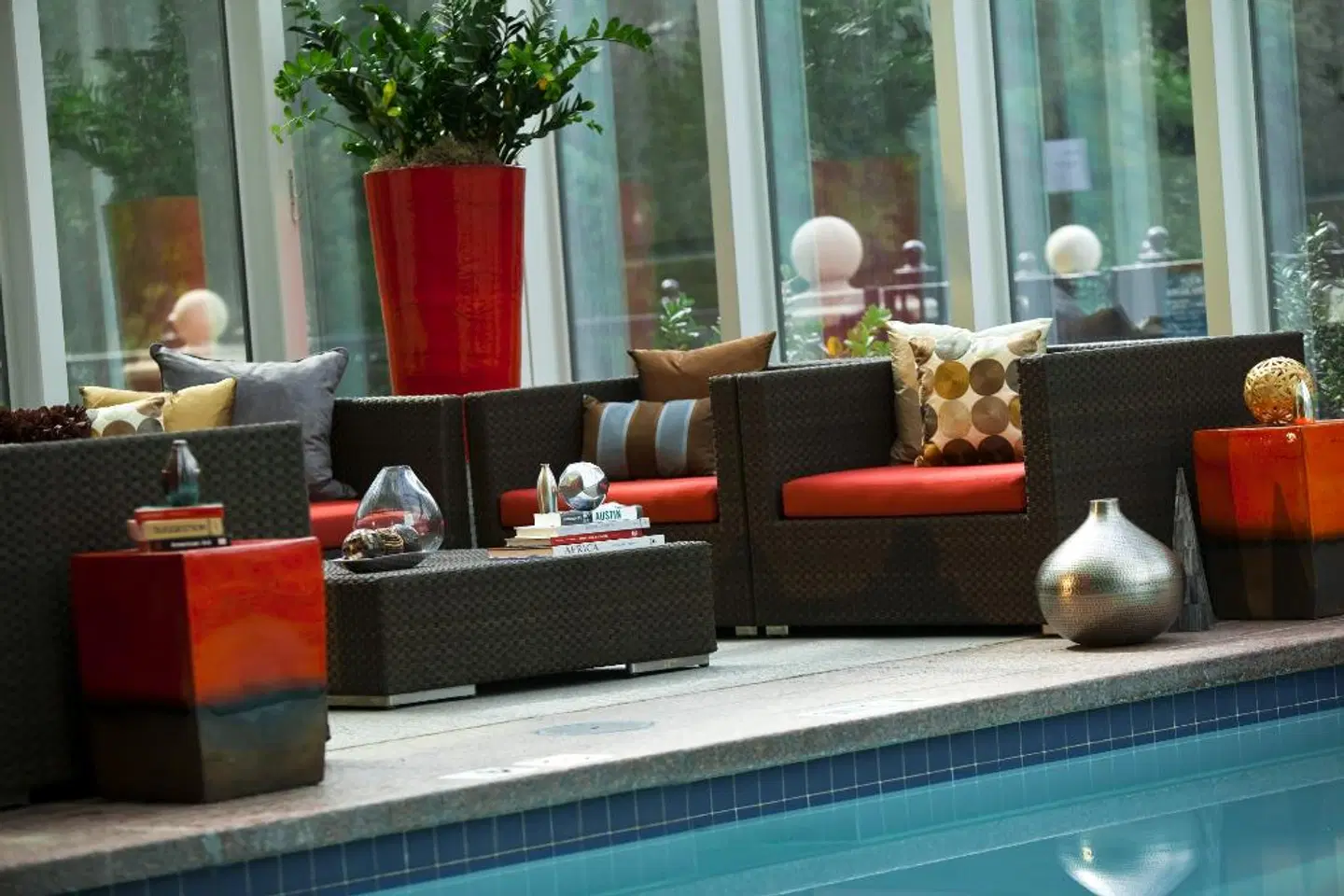 Renaissance Austin Hotel Terrasse