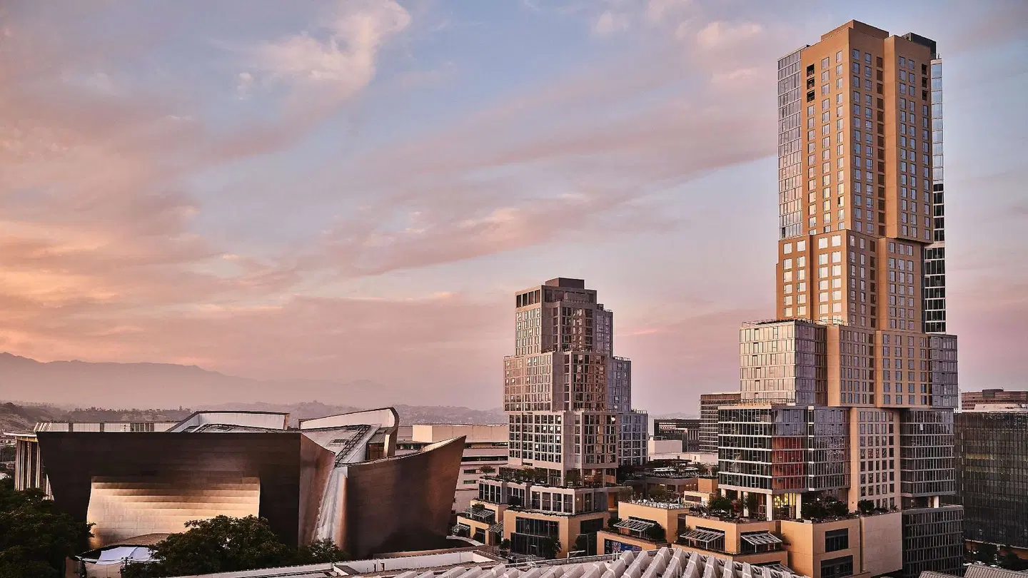 Conrad Los Angeles Terrasse