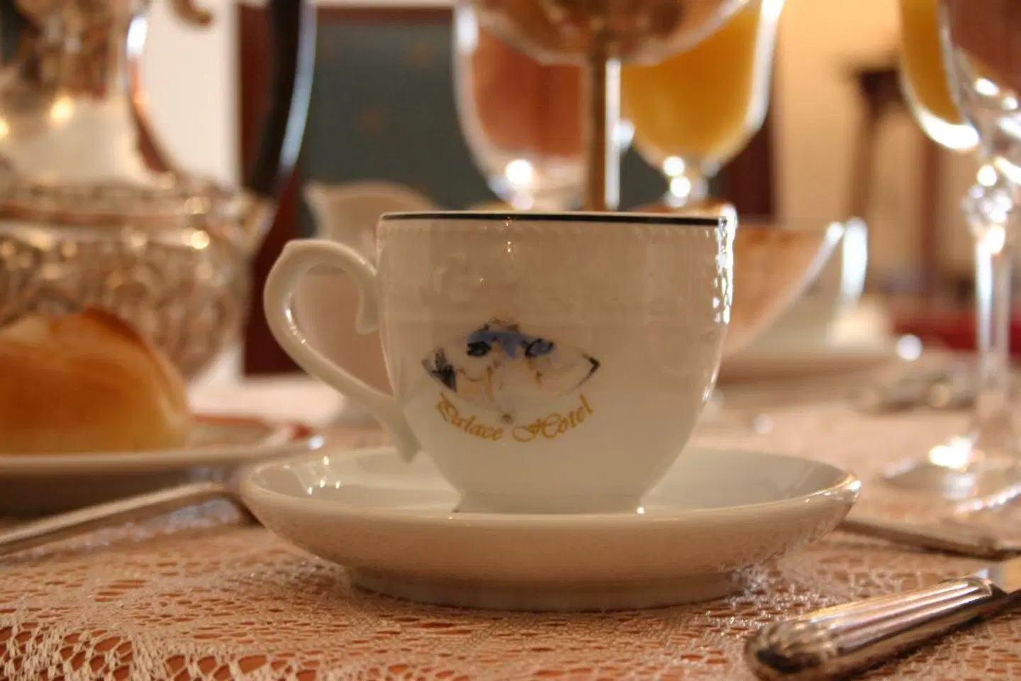 Grand Hotel Palace Badezimmer