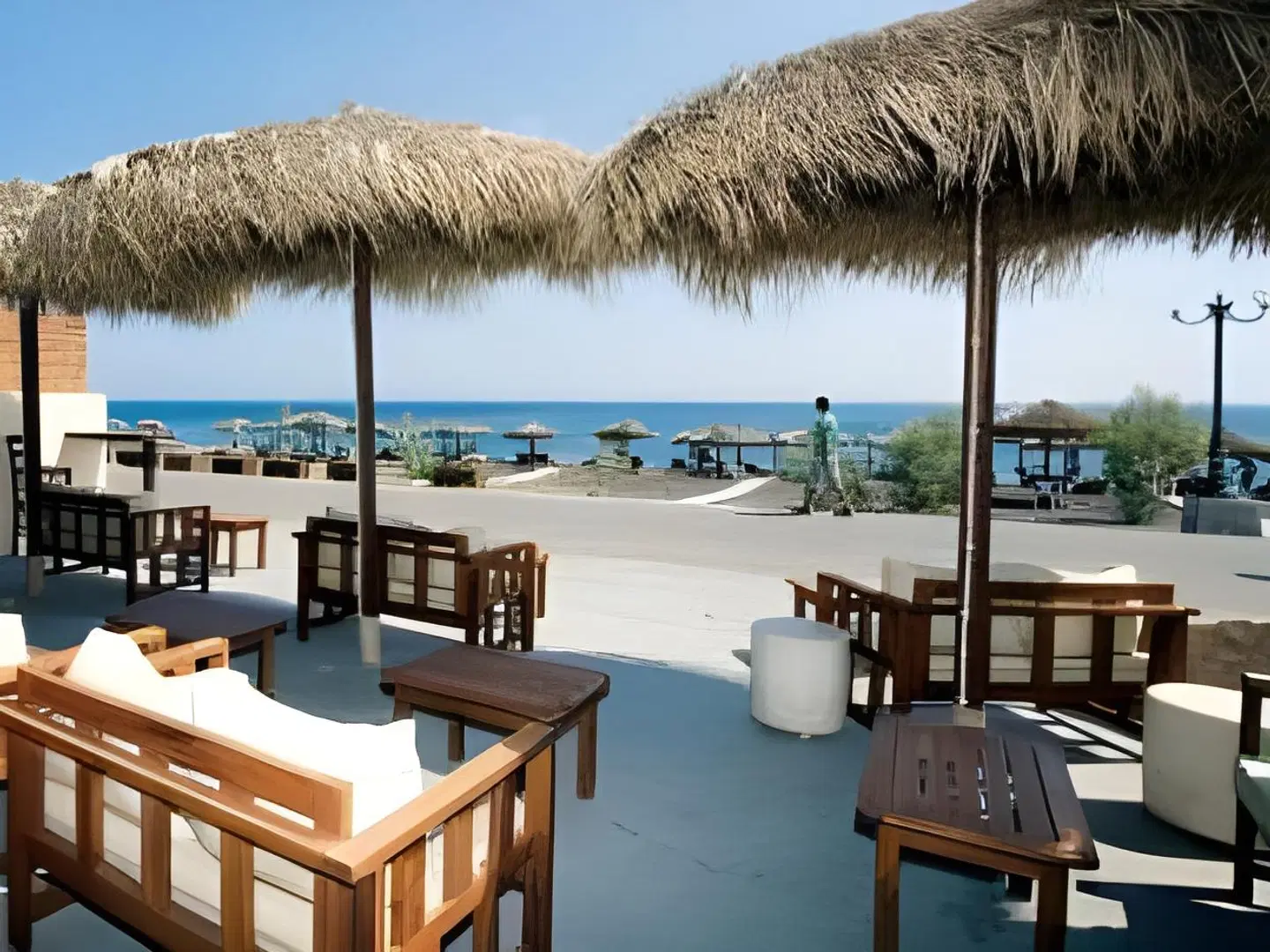 Paralia Diamond Villa Terrasse