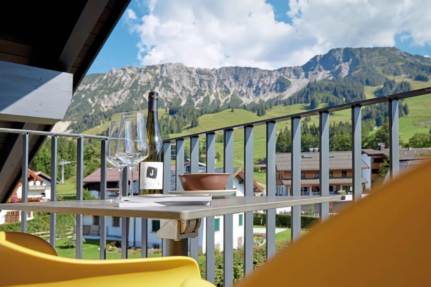 BergBuddies Terrasse