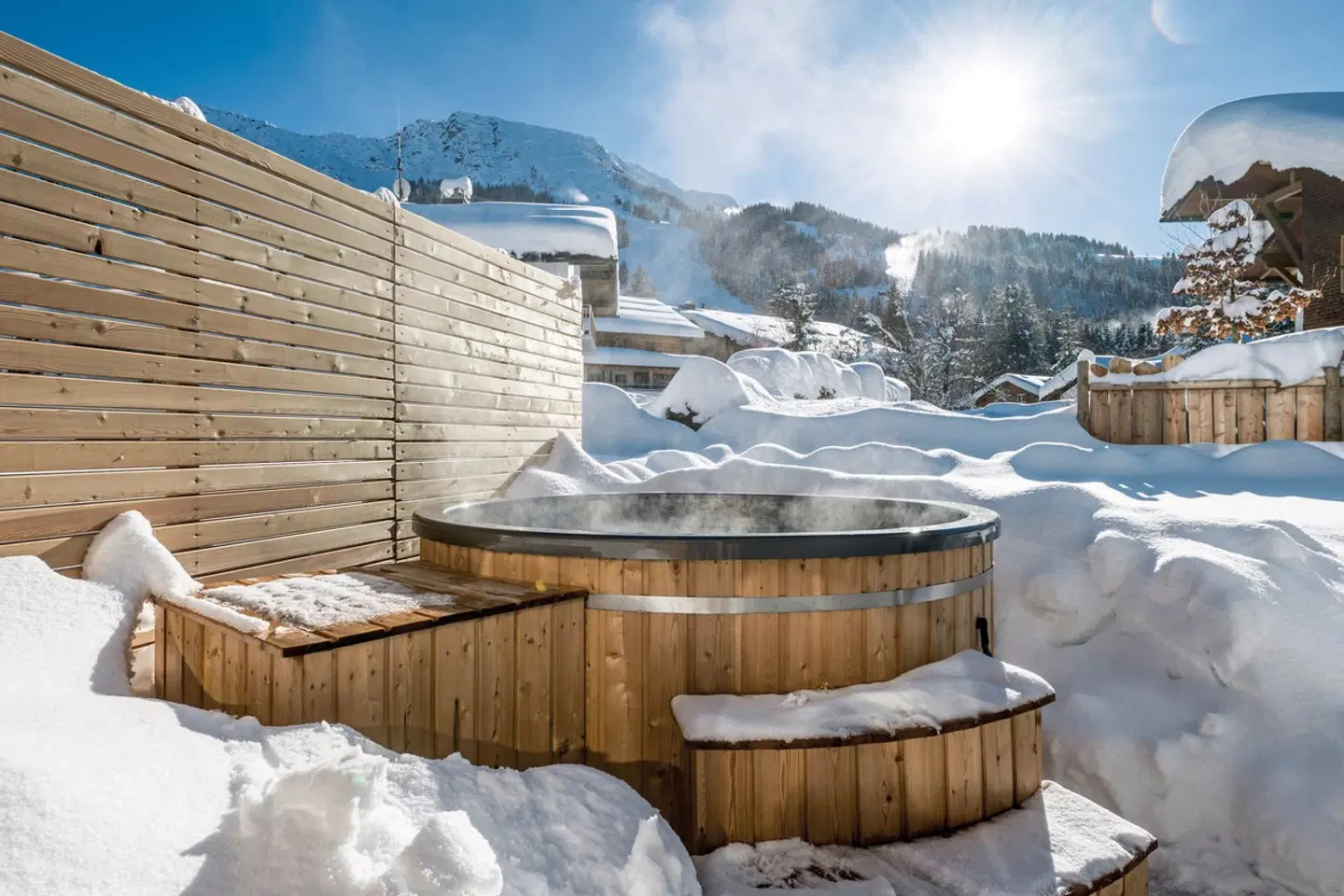 BergBuddies Terrasse