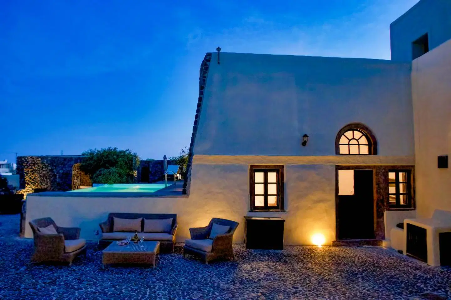 Santorini Heritage Villas & Mansions Terrasse