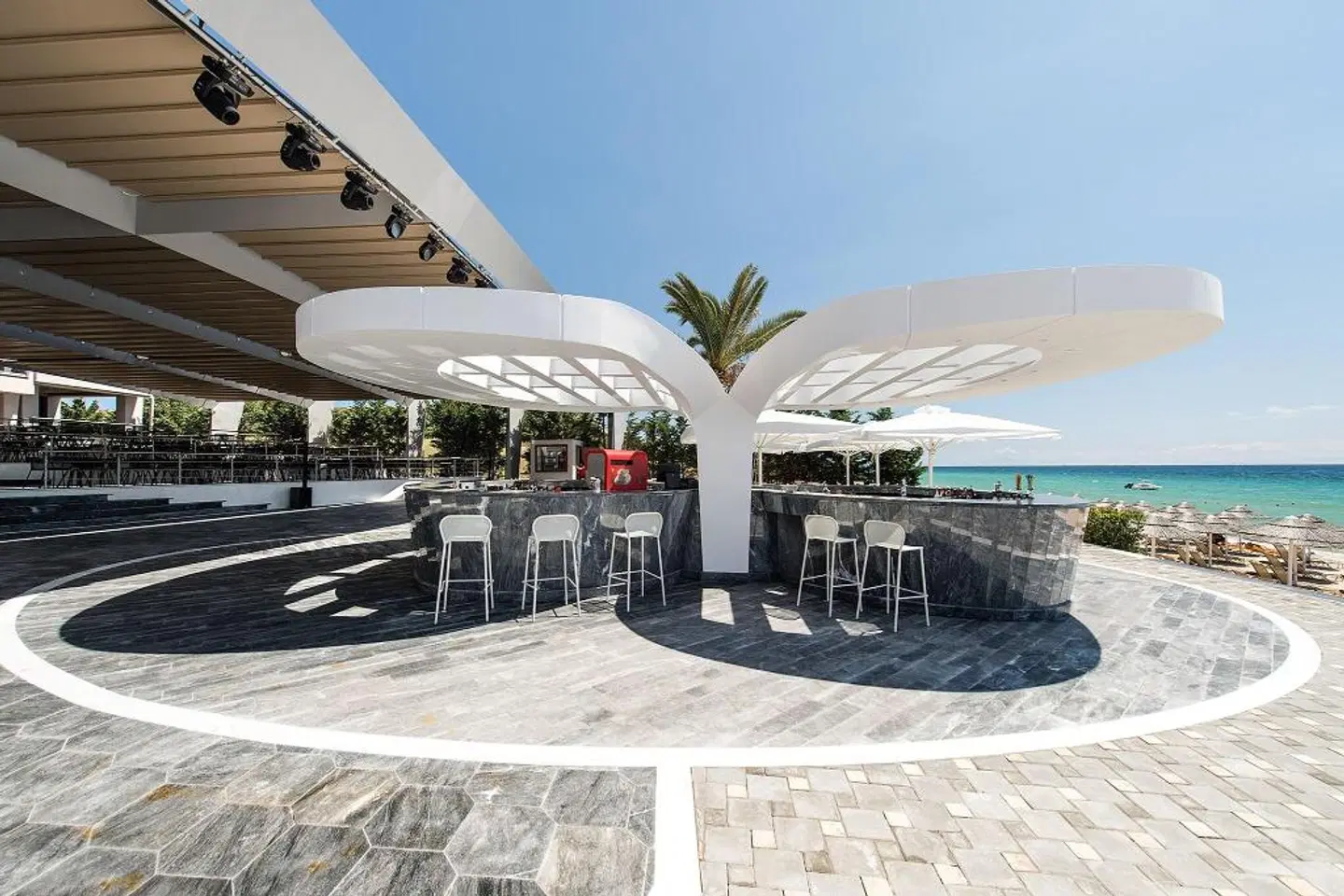 Potidea Palace Hotel Terrasse
