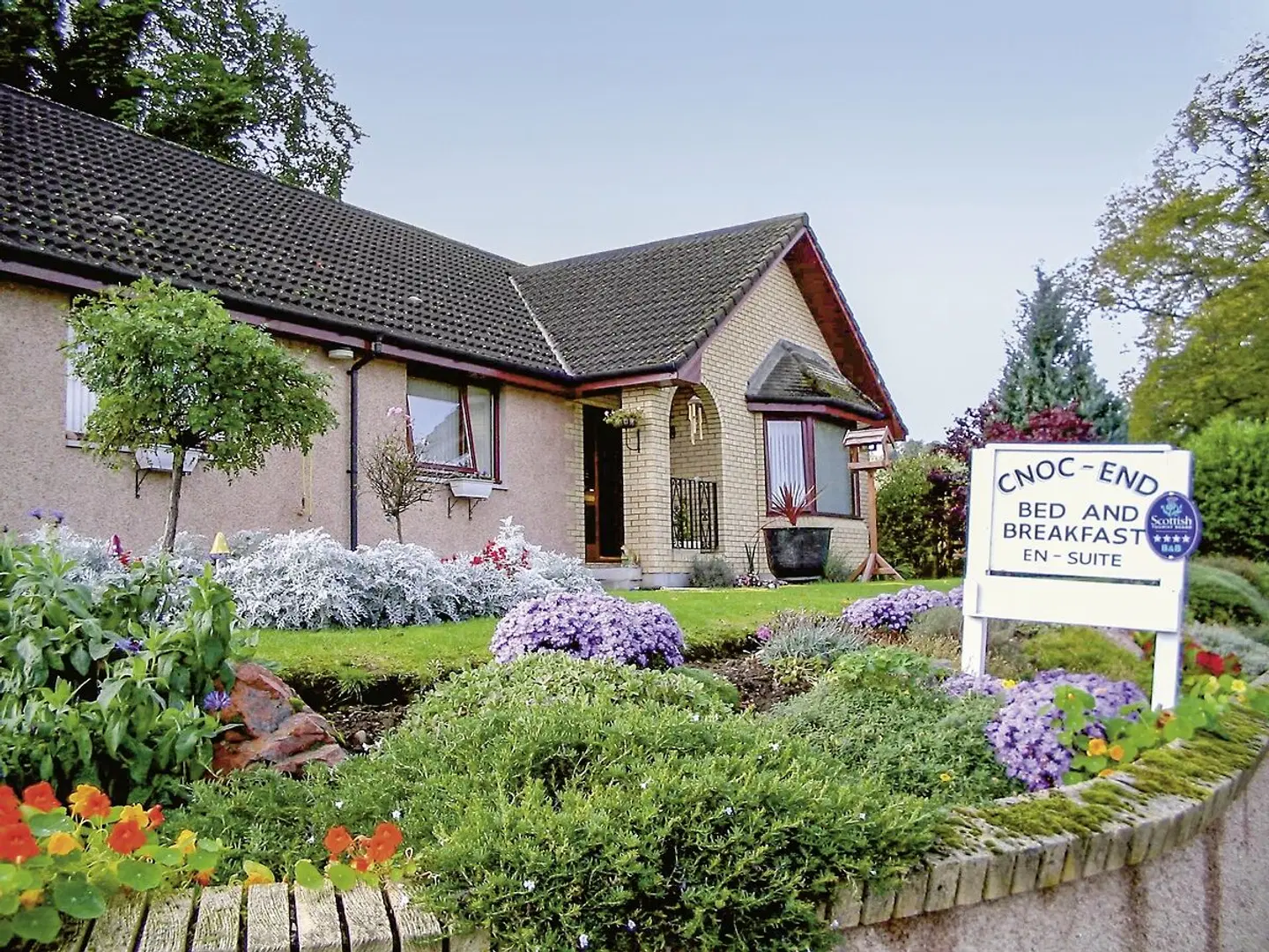 Bed & Breakfast Edinburgh & Umgebung Garten