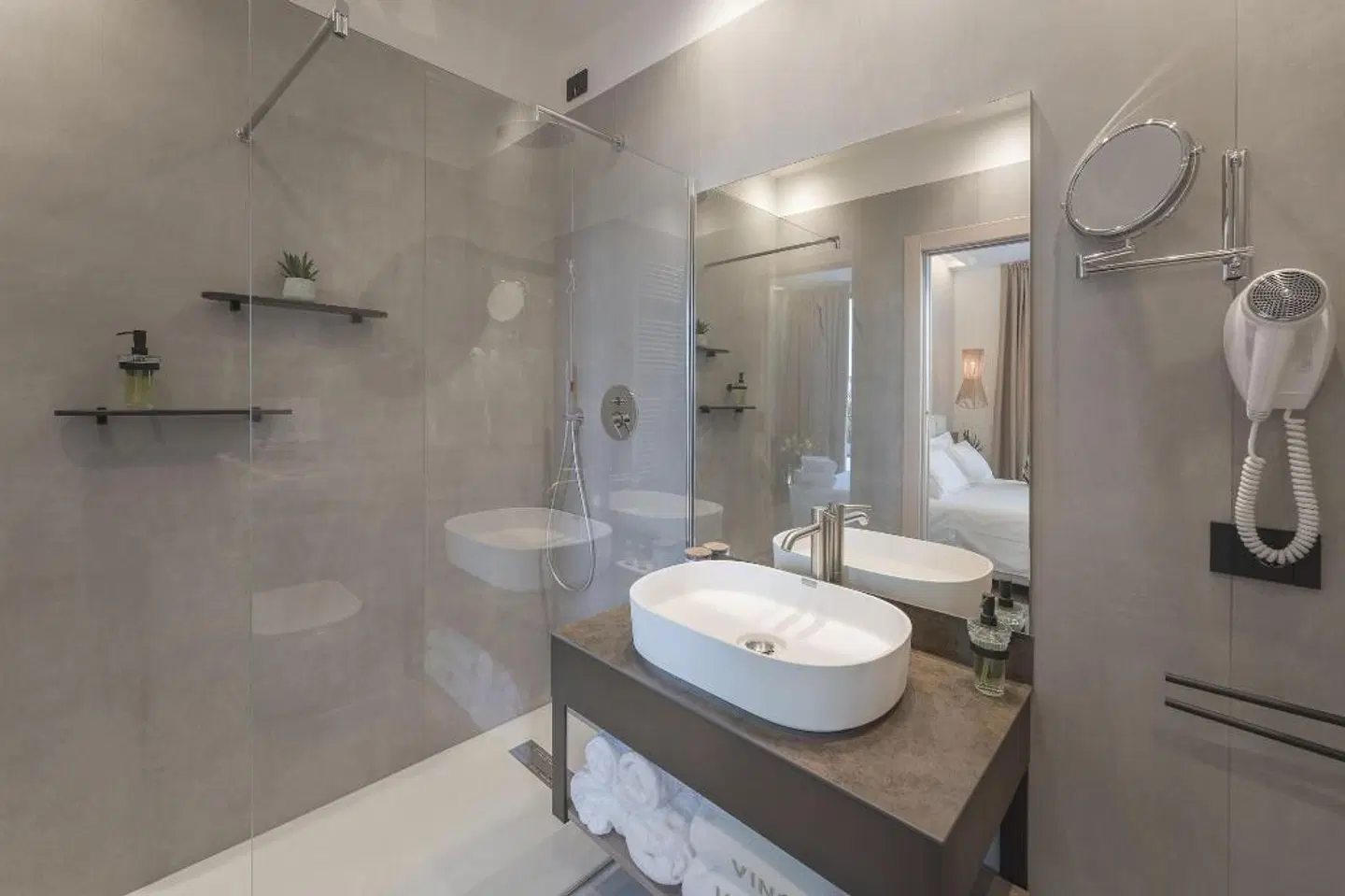 Hotel Vinci Badezimmer