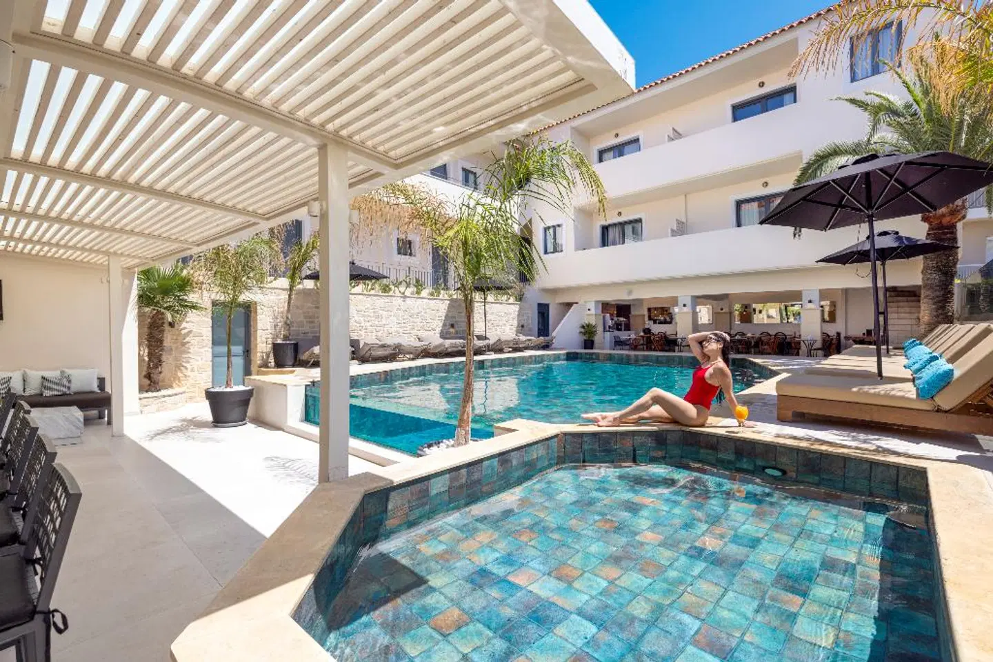 La Stella Suites Hallenbad