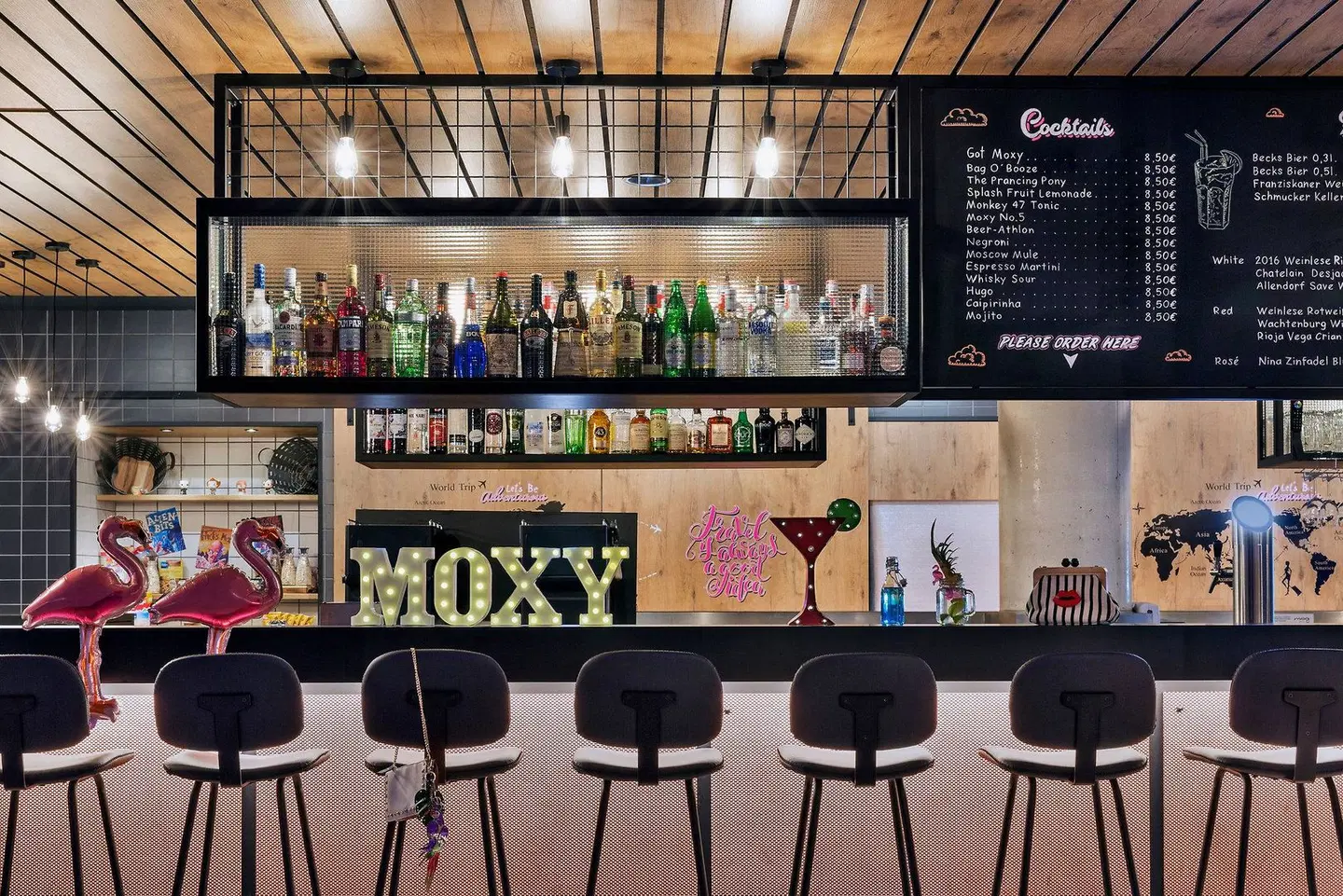 Moxy Frankfurt Airport Kelsterbach Bar