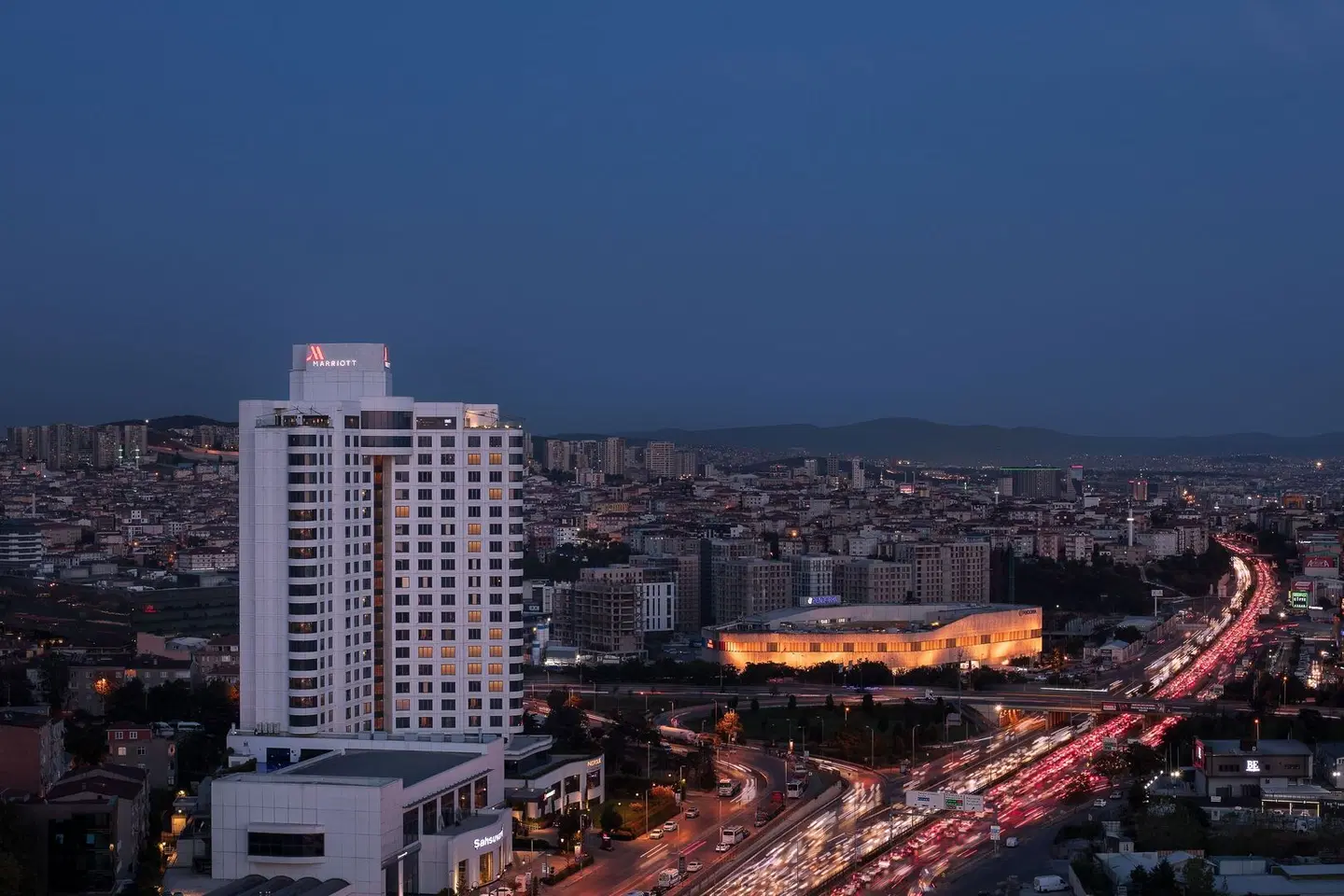 Istanbul Marriott Hotel Pendik Terrasse