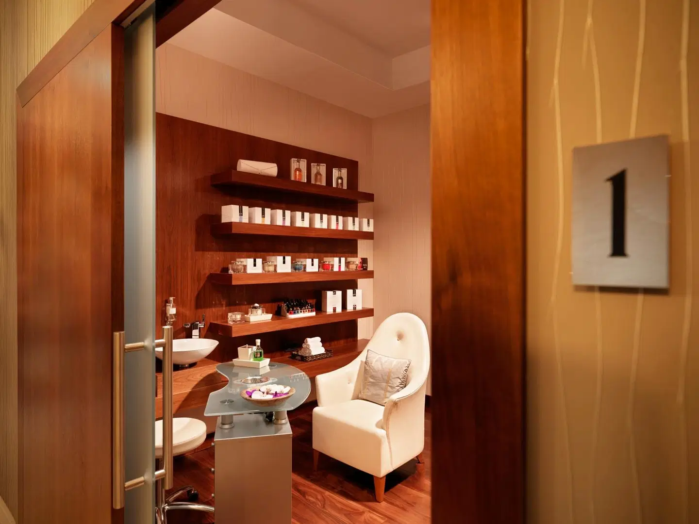 JW Marriott Hotel Frankfurt Badezimmer