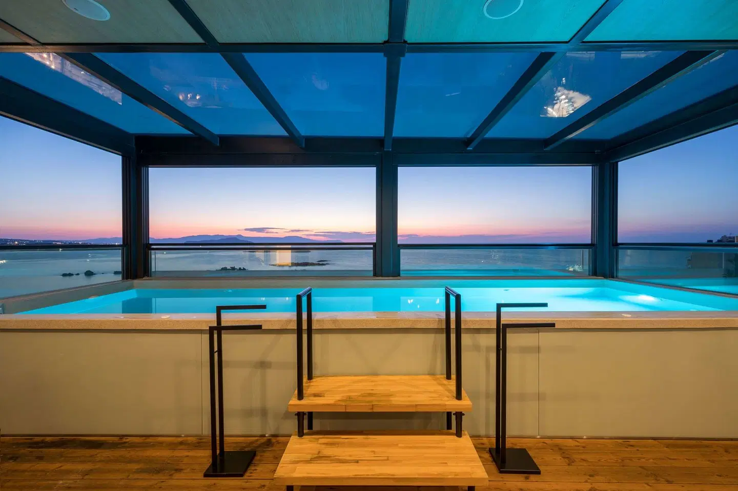 Chania Flair Deluxe Boutique Hotel Hallenbad