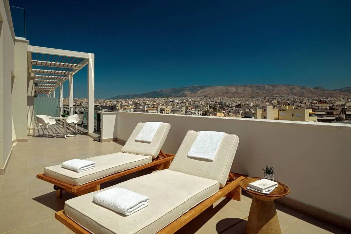Athens Marriott Hotel Terrasse