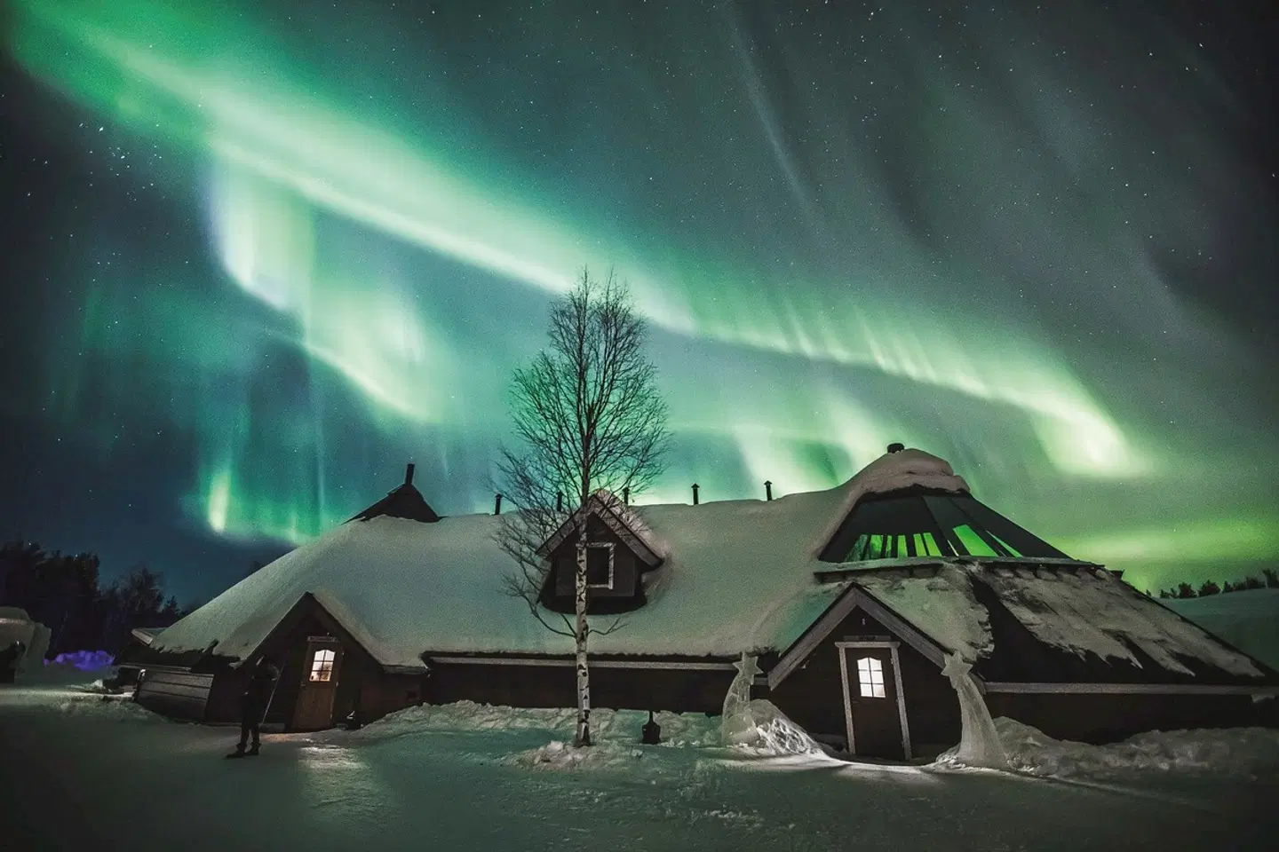 Polarlichtjagd im SnowHotel EXTERIOR