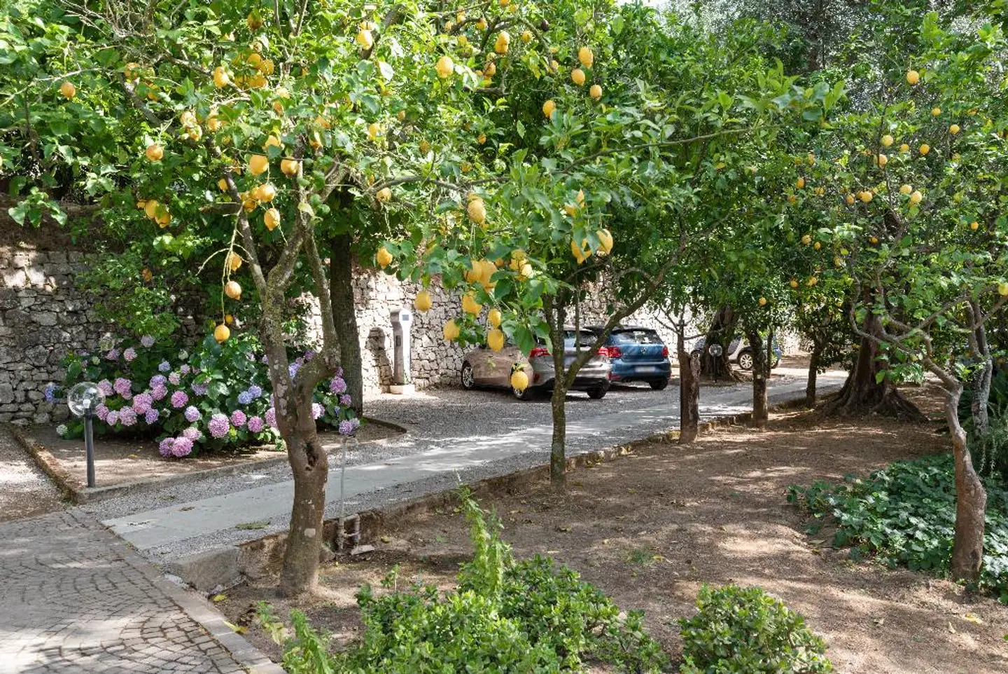 Villa Oriana Relais Garten