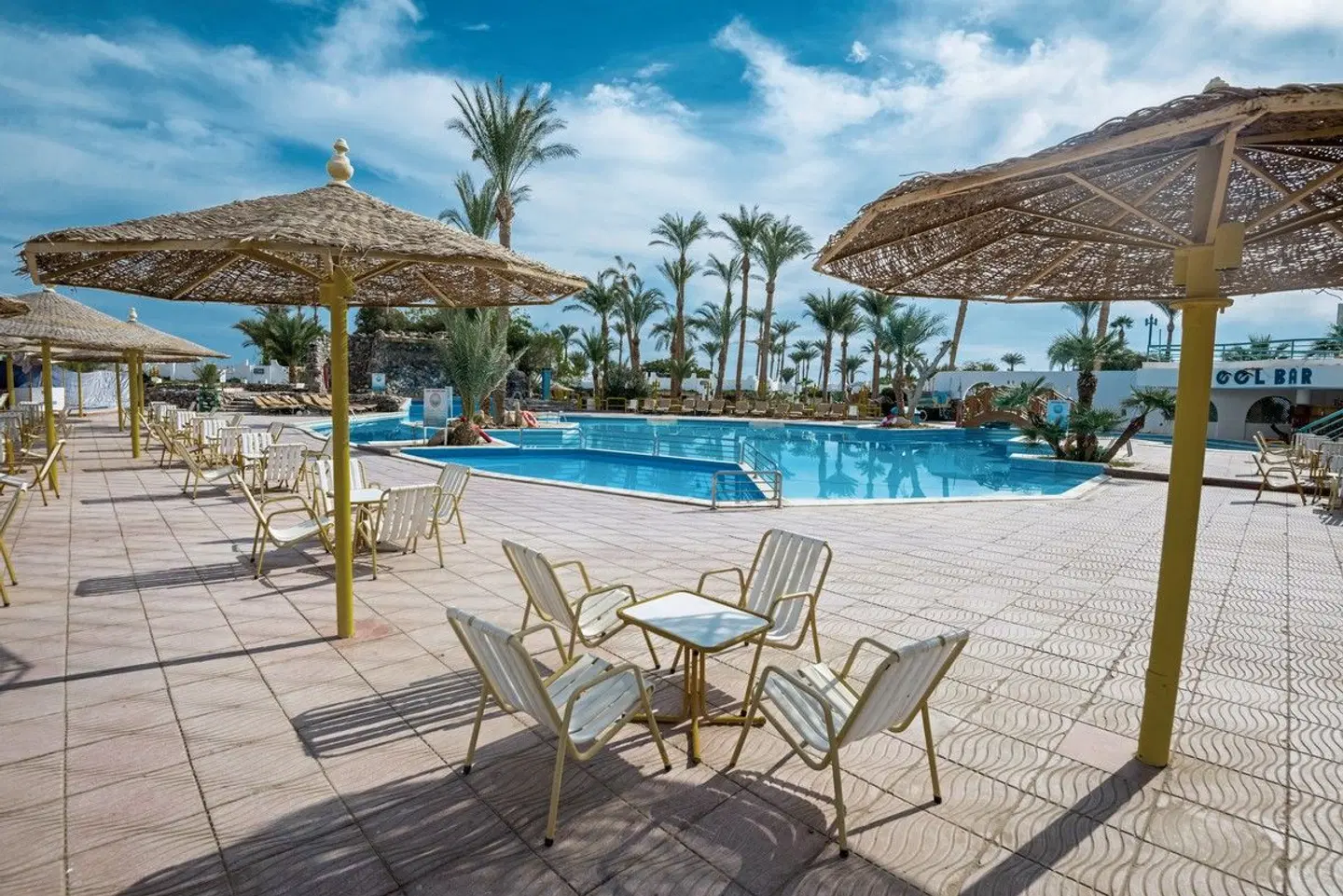 Shams Safaga Resort Terrasse