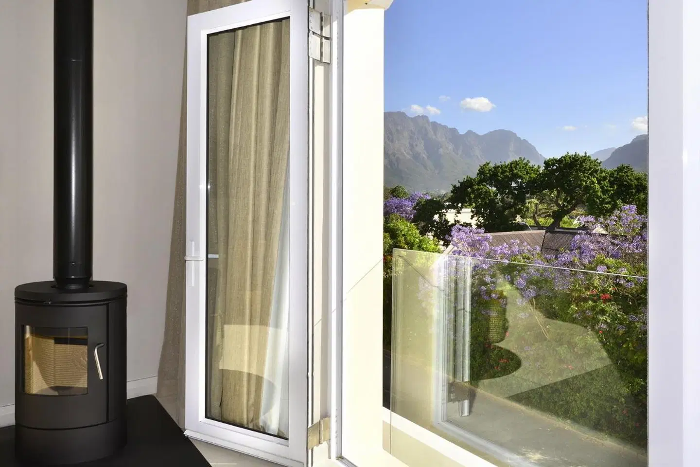 Franschhoek Boutique Hotel Terrasse