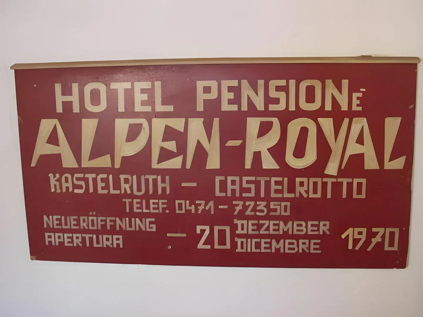 Alpenroyal Landkarte