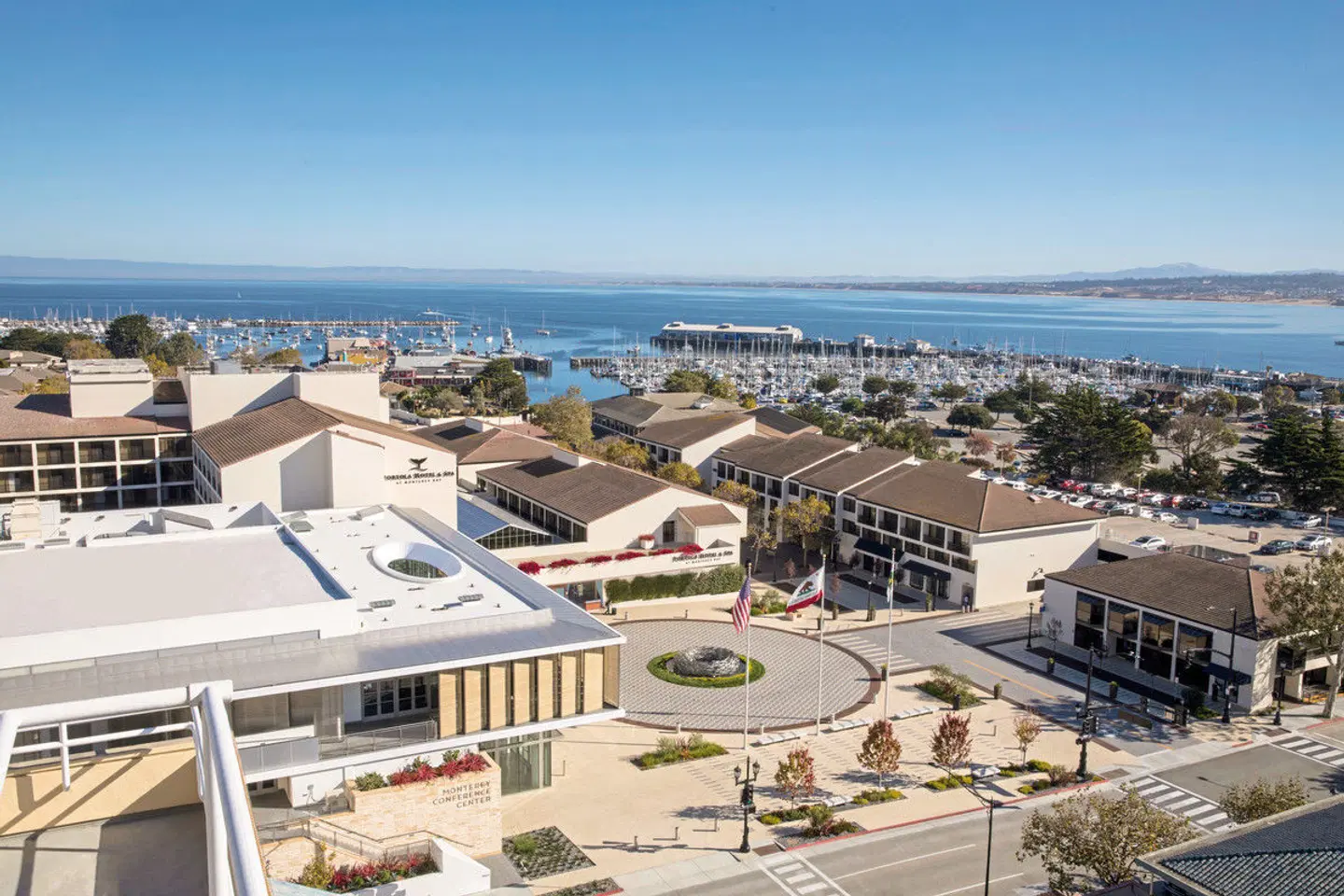 Portola Hotel & Spa at Monterey Bay Terrasse