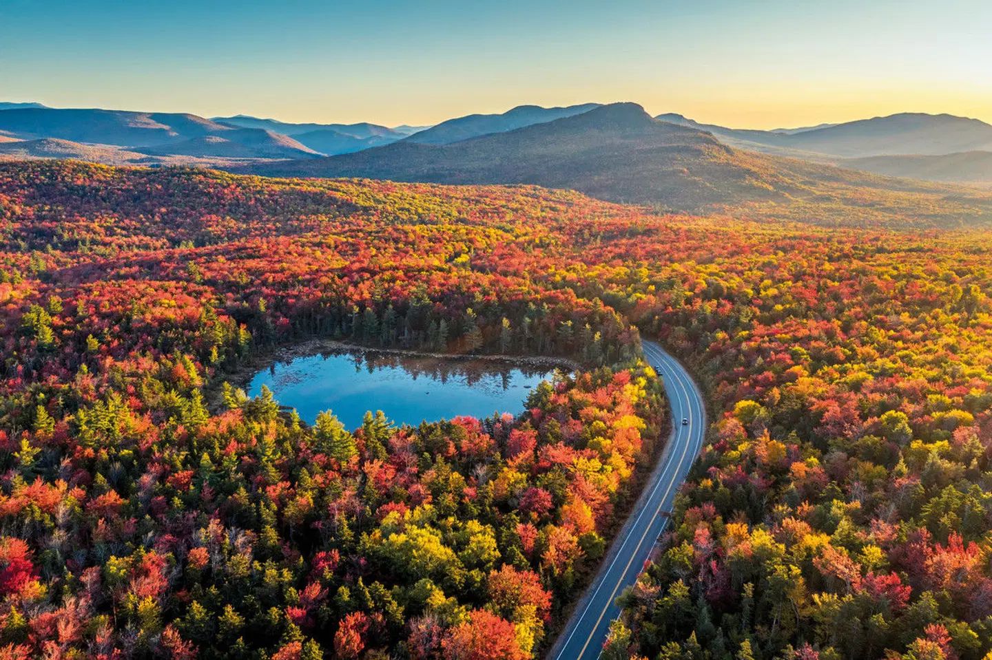 Klassisches Neuengland LANDSCAPE
