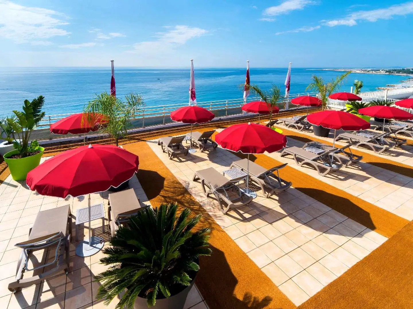 Aparthotel Adagio Nice Promenade des Anglais Terrasse