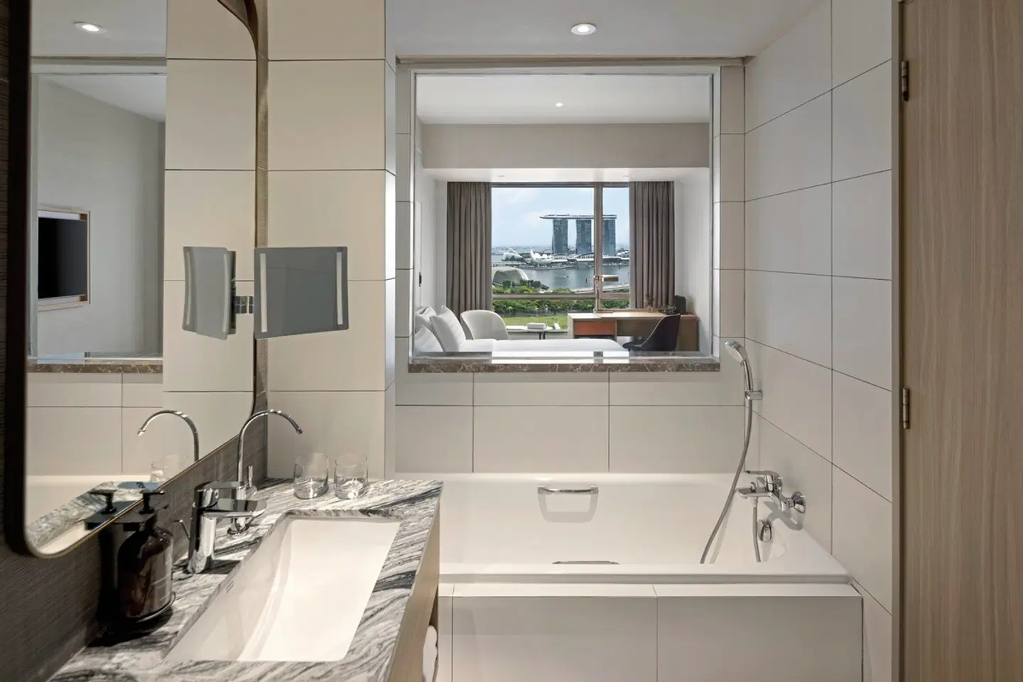 Wyndham Singapore Hotel Badezimmer