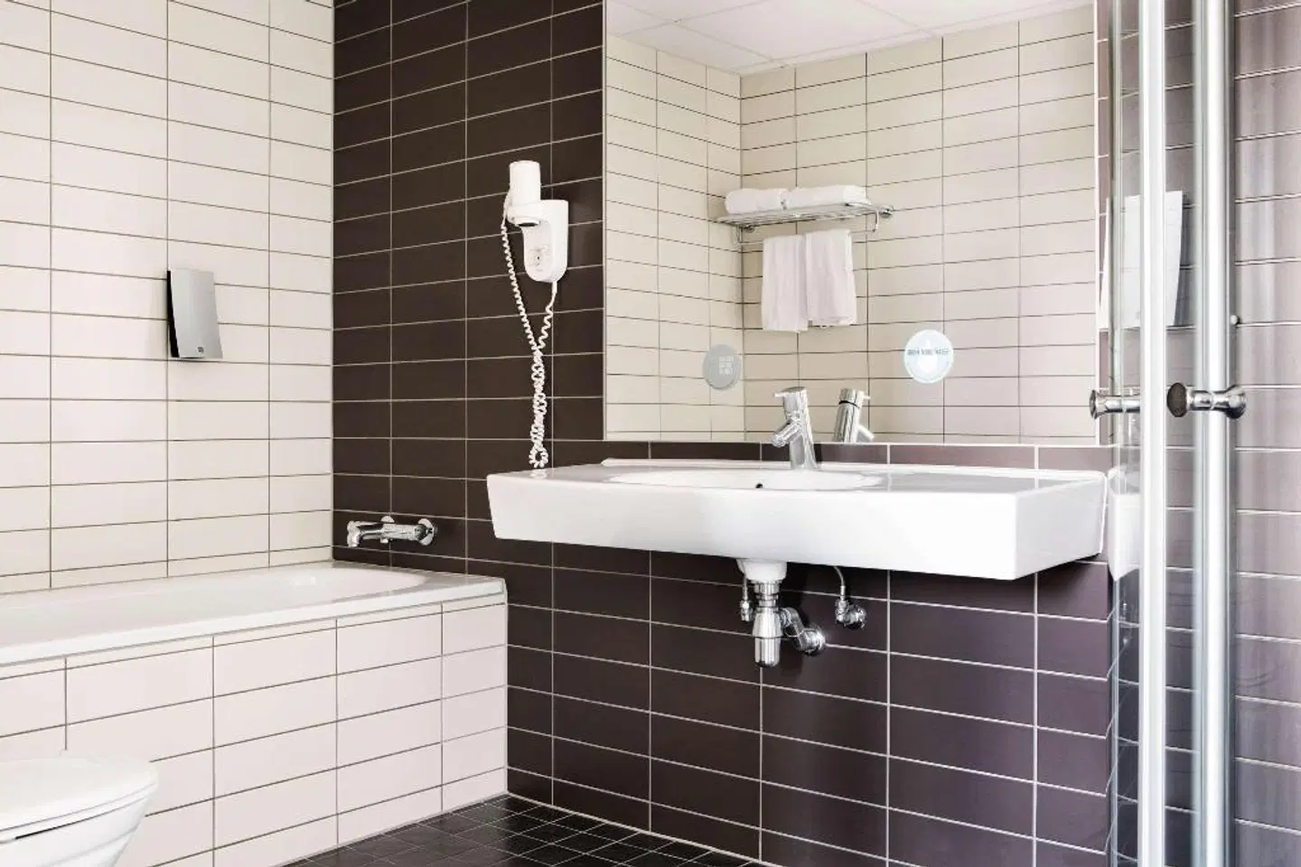 Comfort Hotel Kristiansand Badezimmer