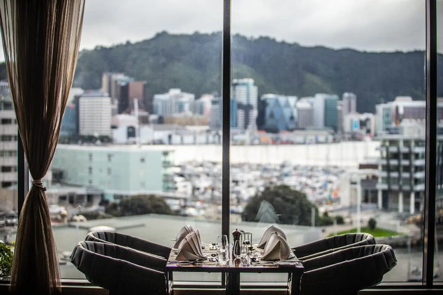 Copthorne Hotel Wellington, Oriental Bay Terrasse