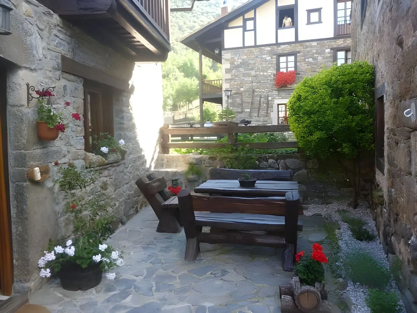 Apartamentos Samelar Garten