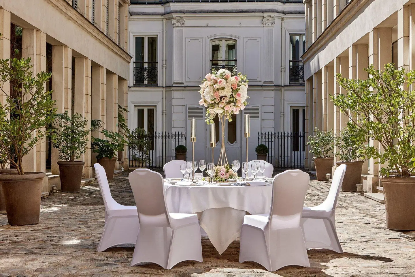 Paris Marriott Champs Elysees Hotel Terrasse
