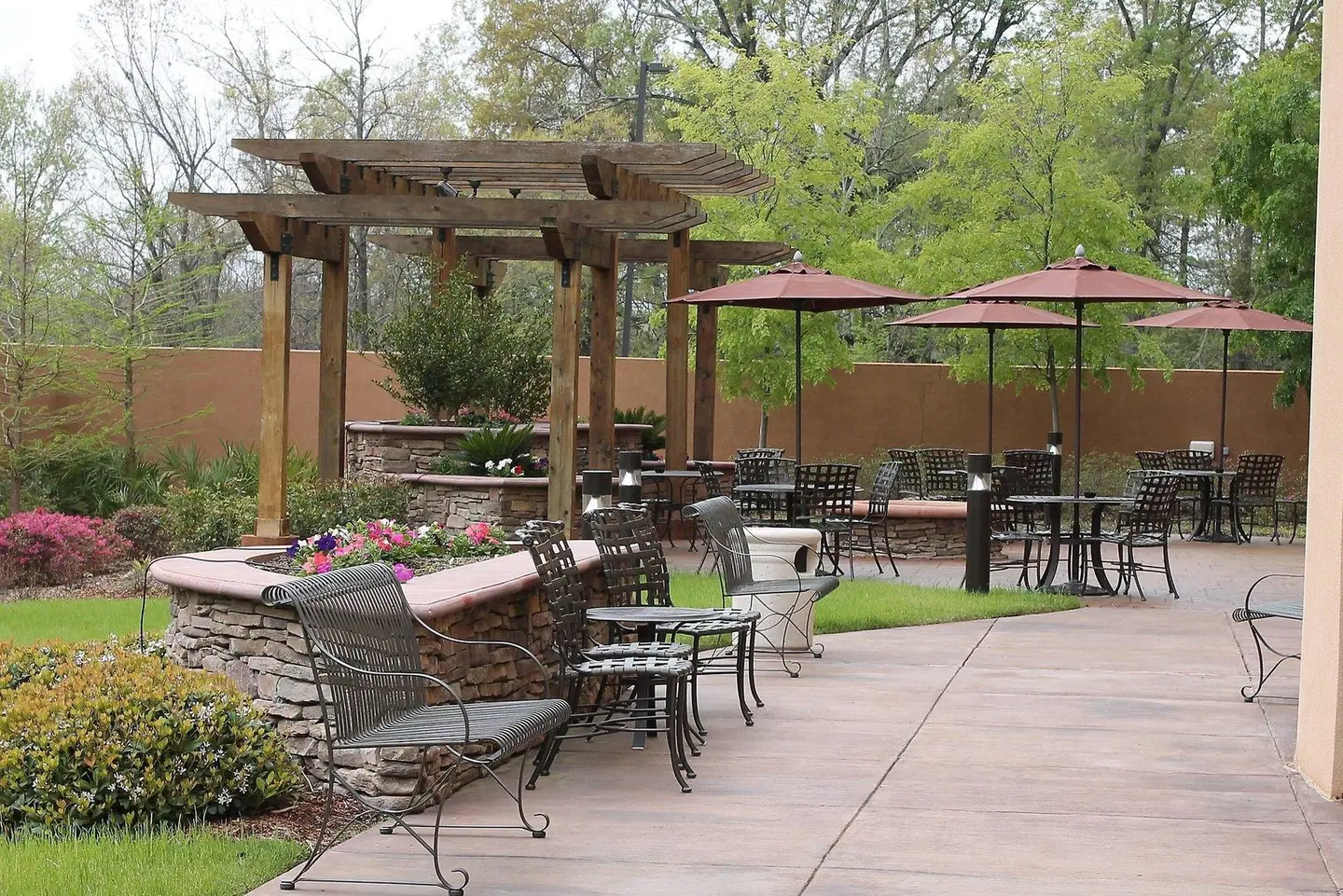 Courtyard by Marriott Vicksburg Terrasse