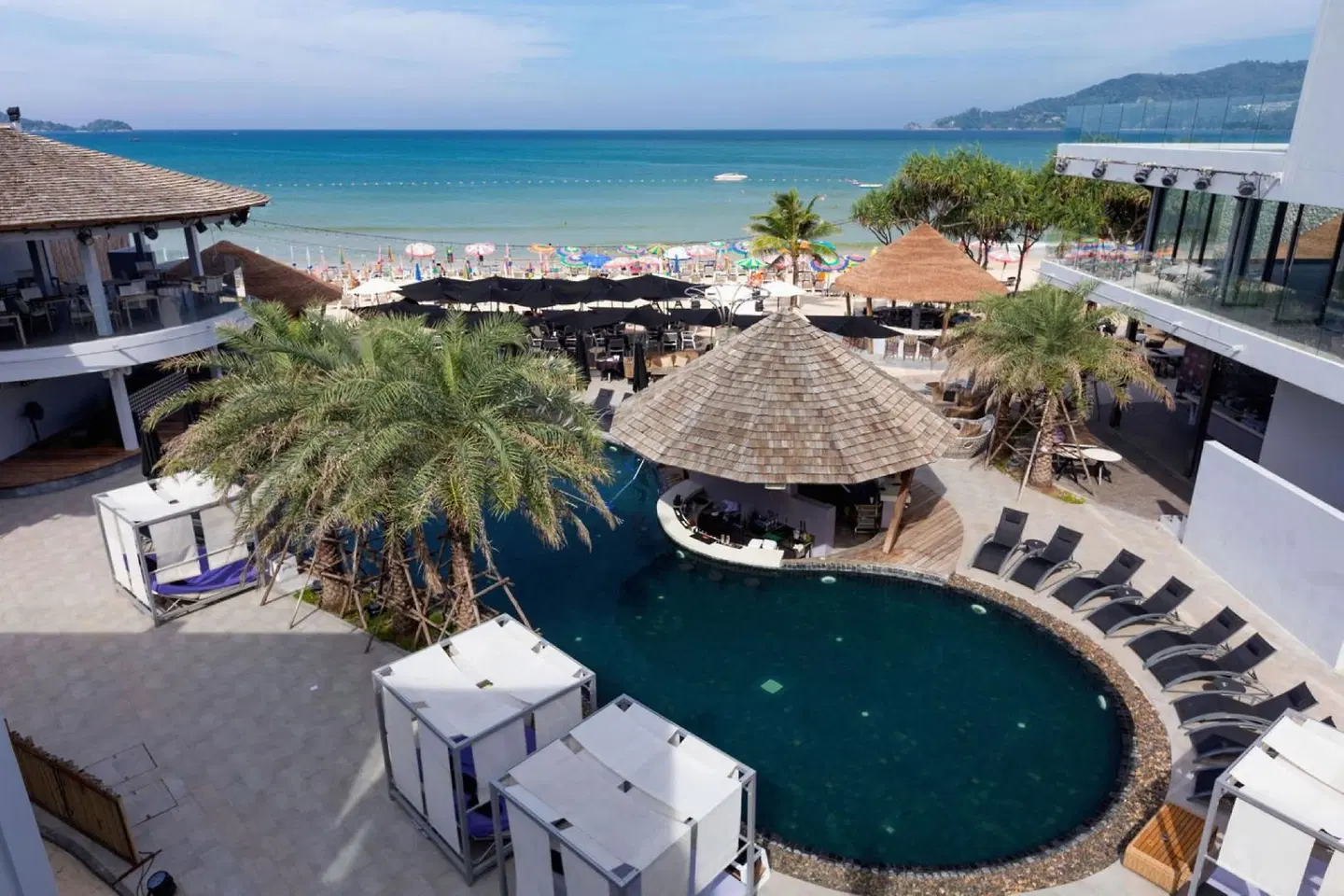 Kudo Hotel & Beach Club (Adults Only) Terrasse