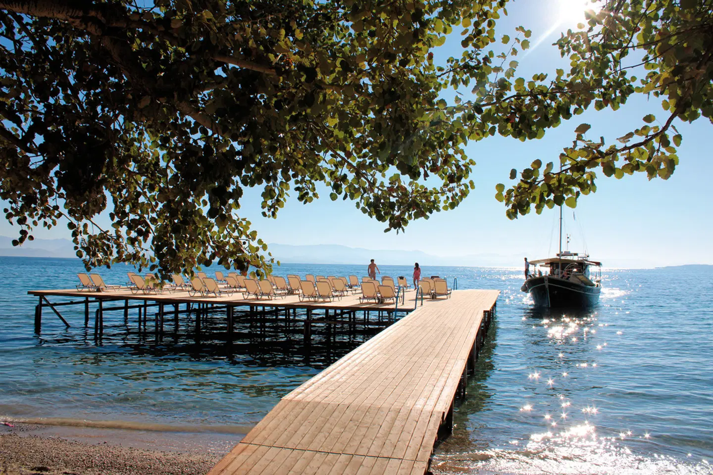 Korfus Highlights erwandern Strand