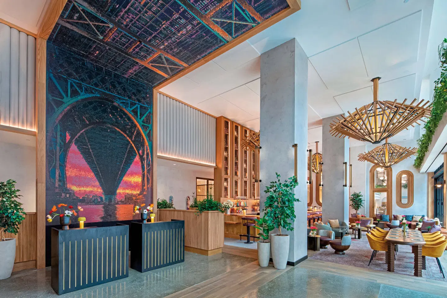 Moxy Brooklyn Williamsburg LOUNGE_LOBBY