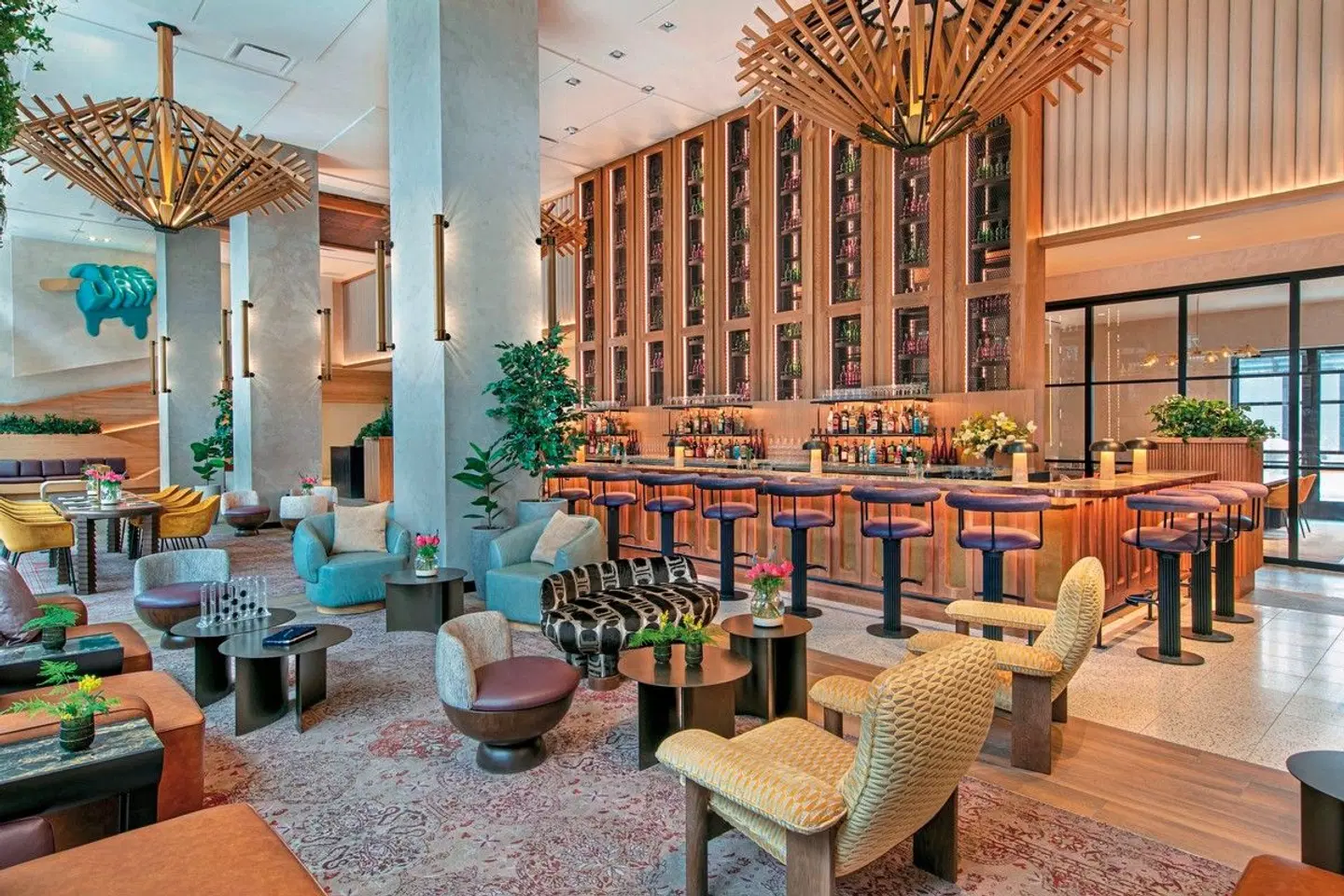 Moxy Brooklyn Williamsburg LOUNGE_LOBBY