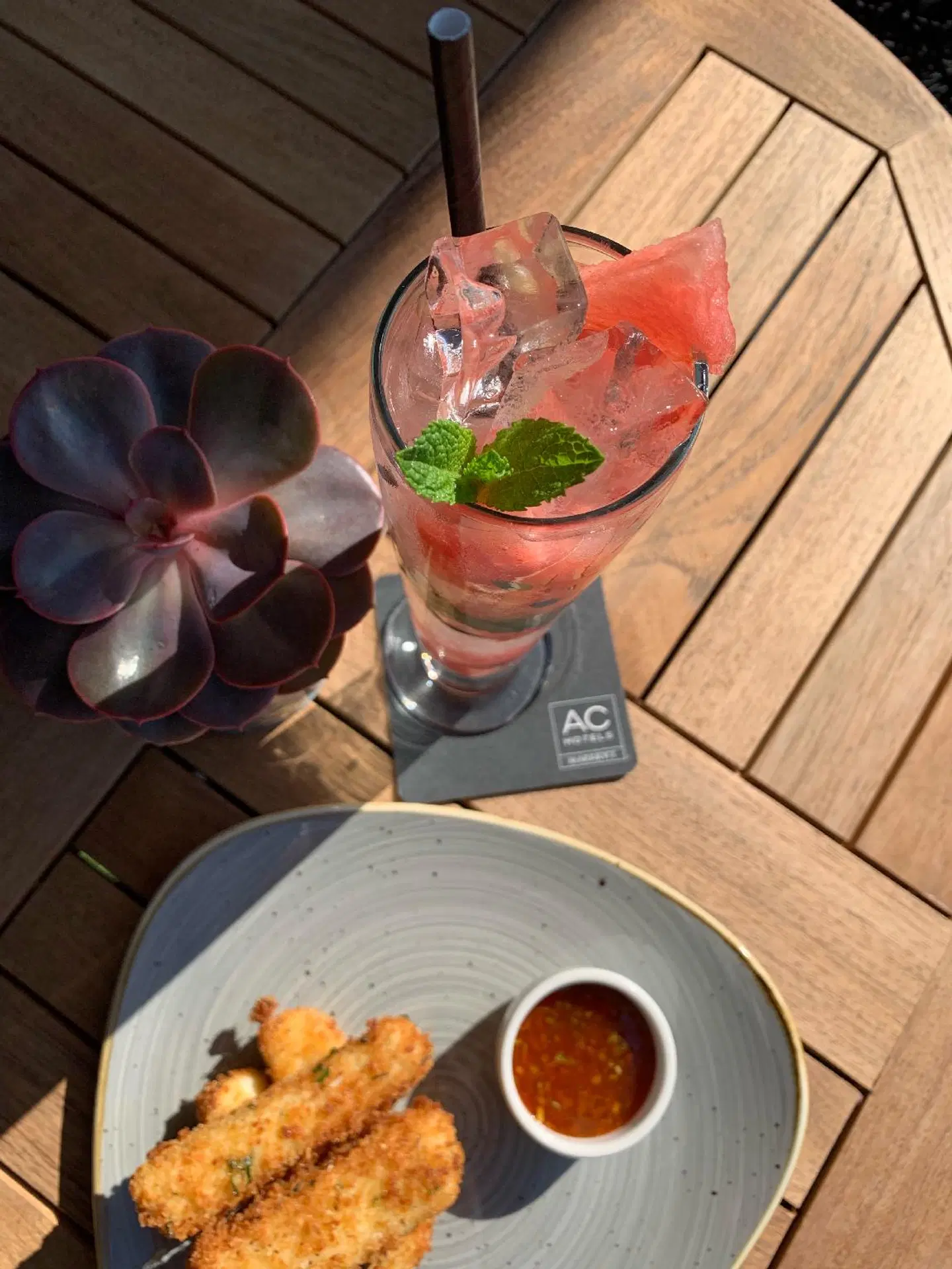 AC Hotel by Marriott Manchester Salford Quays Terrasse
