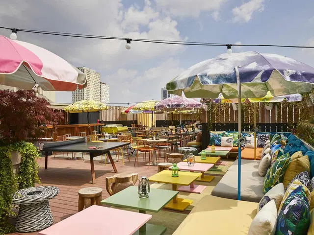 Mama Shelter Paris East Terrasse