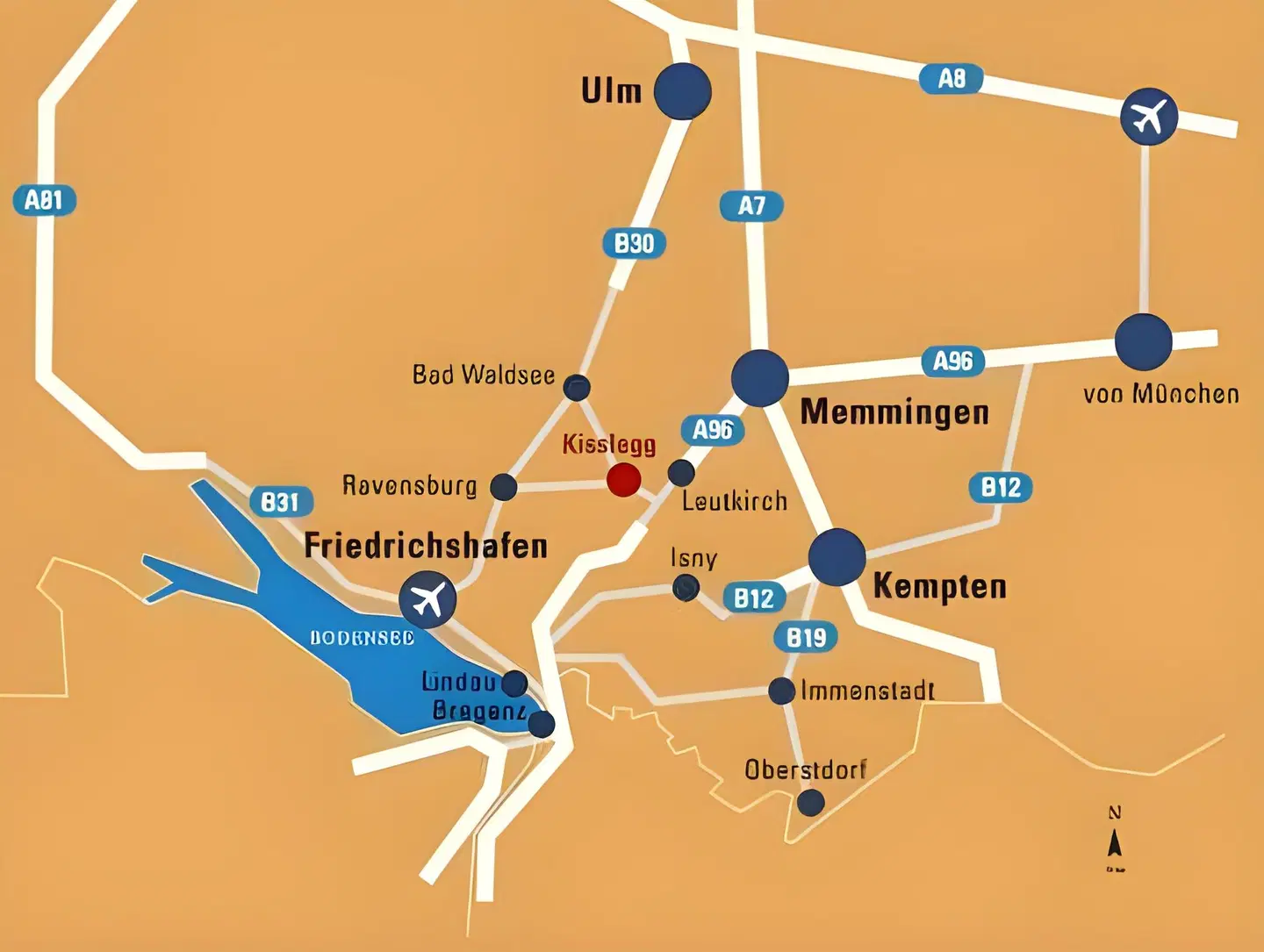 Ochsen Landkarte
