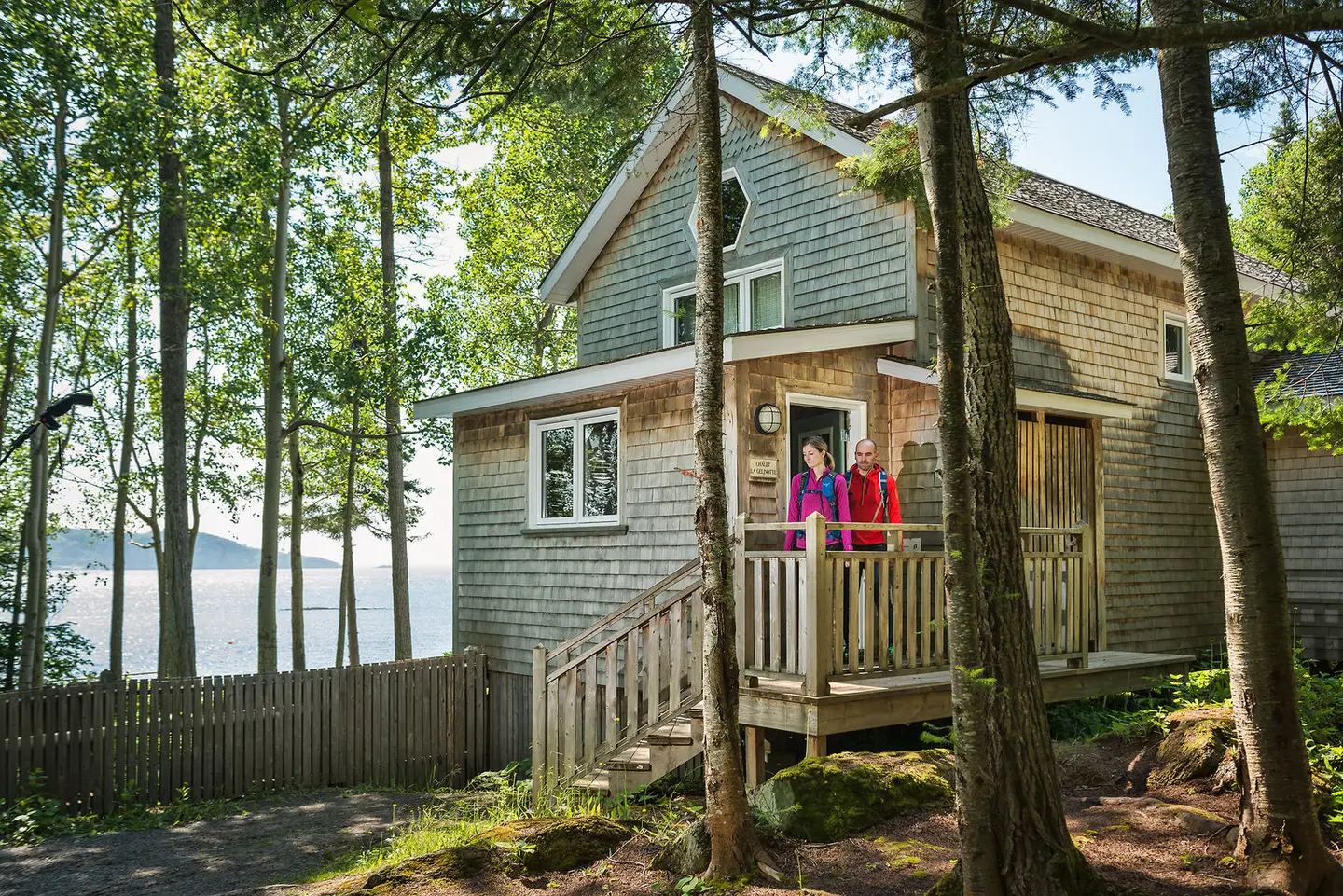 Île aux Lièvres Lodging EXTERIOR